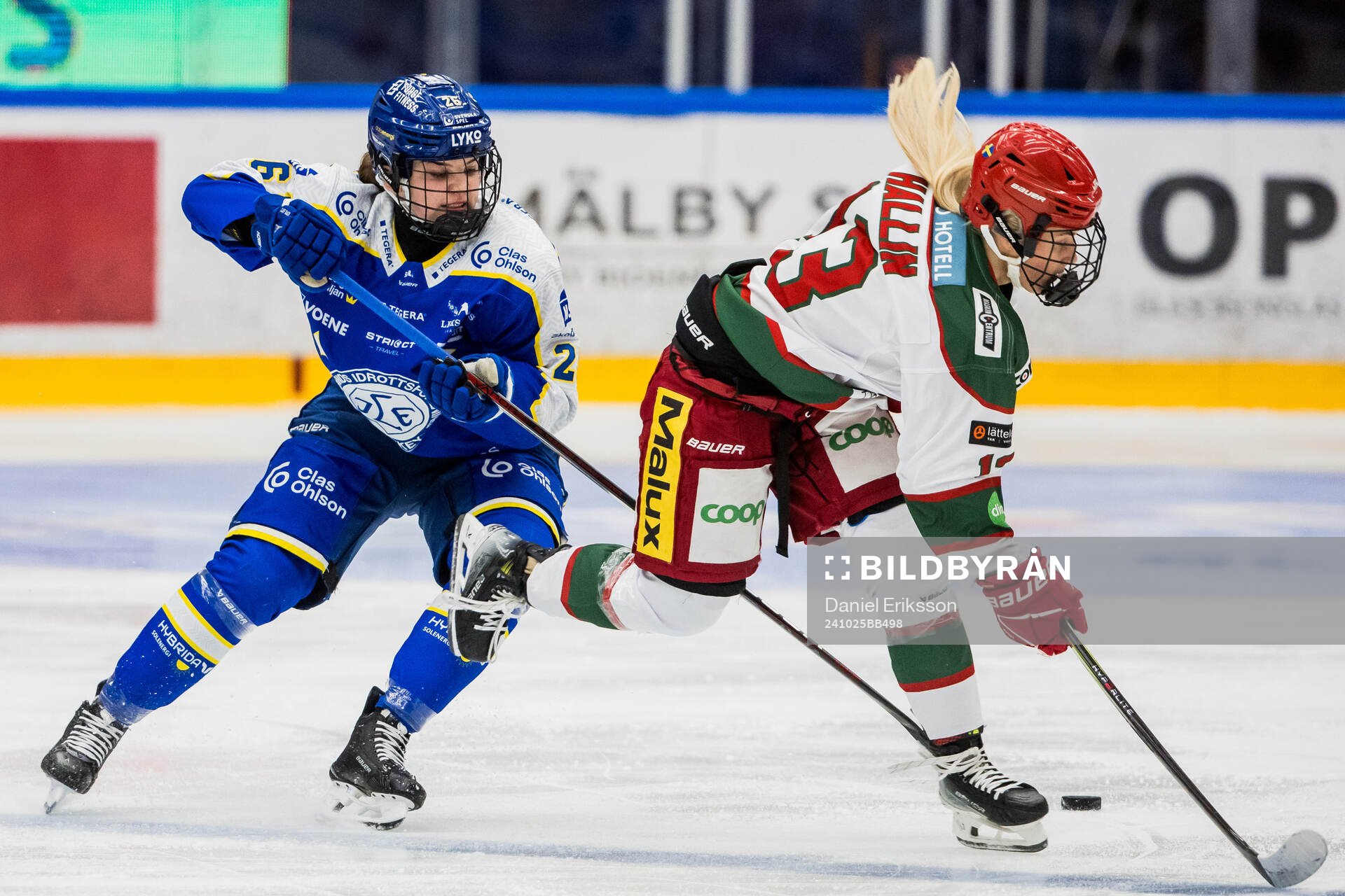 Leksands Vilma Nilsson och Modos Mira Hallin