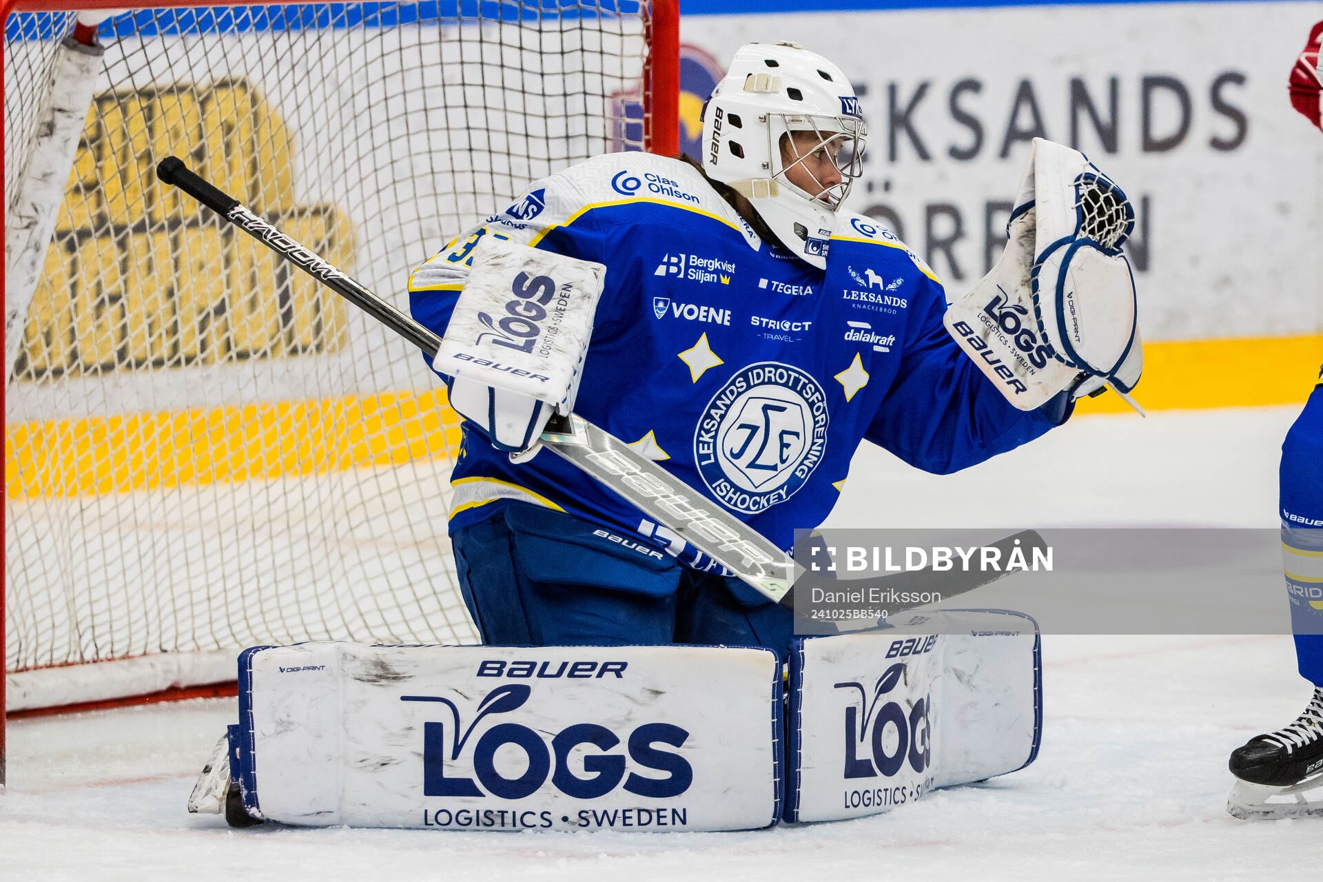 Leksands målvakt Emma Polusny