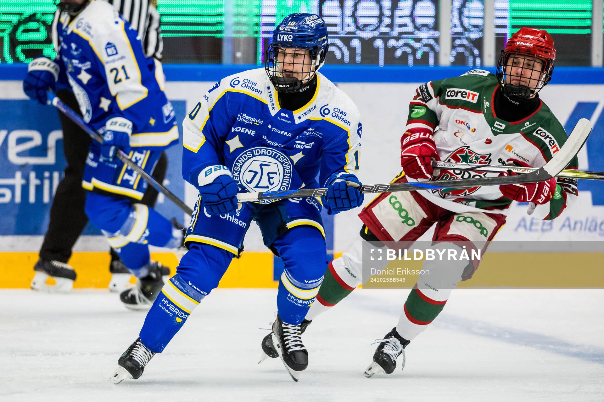 Leksands Kiira Yrjänen och Modos Adela Sapovalivova