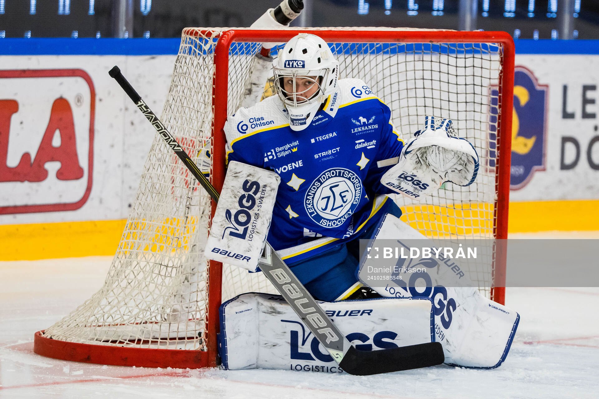 Leksands målvakt Emma Polusny