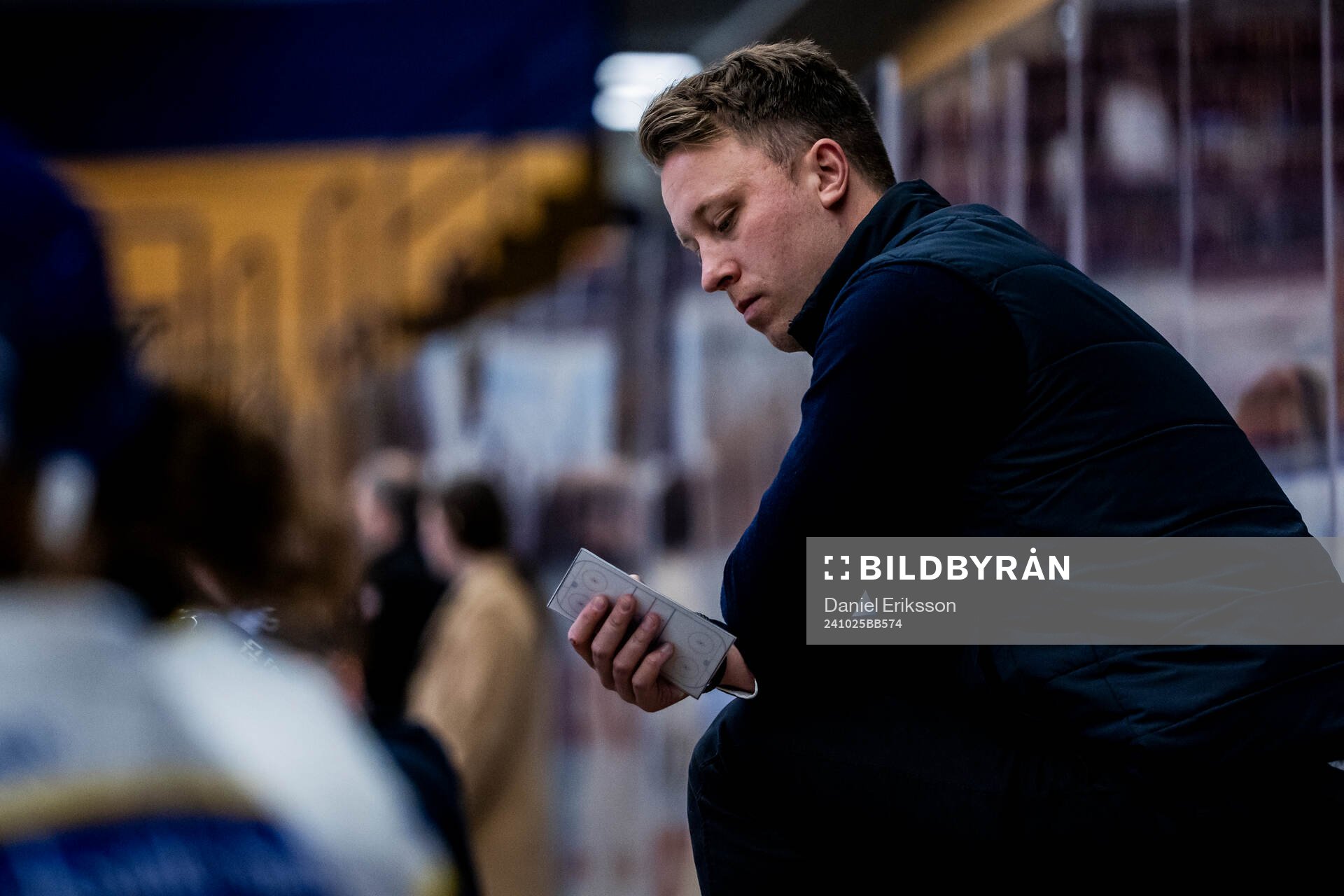 Leksands tränare Joakim Engström