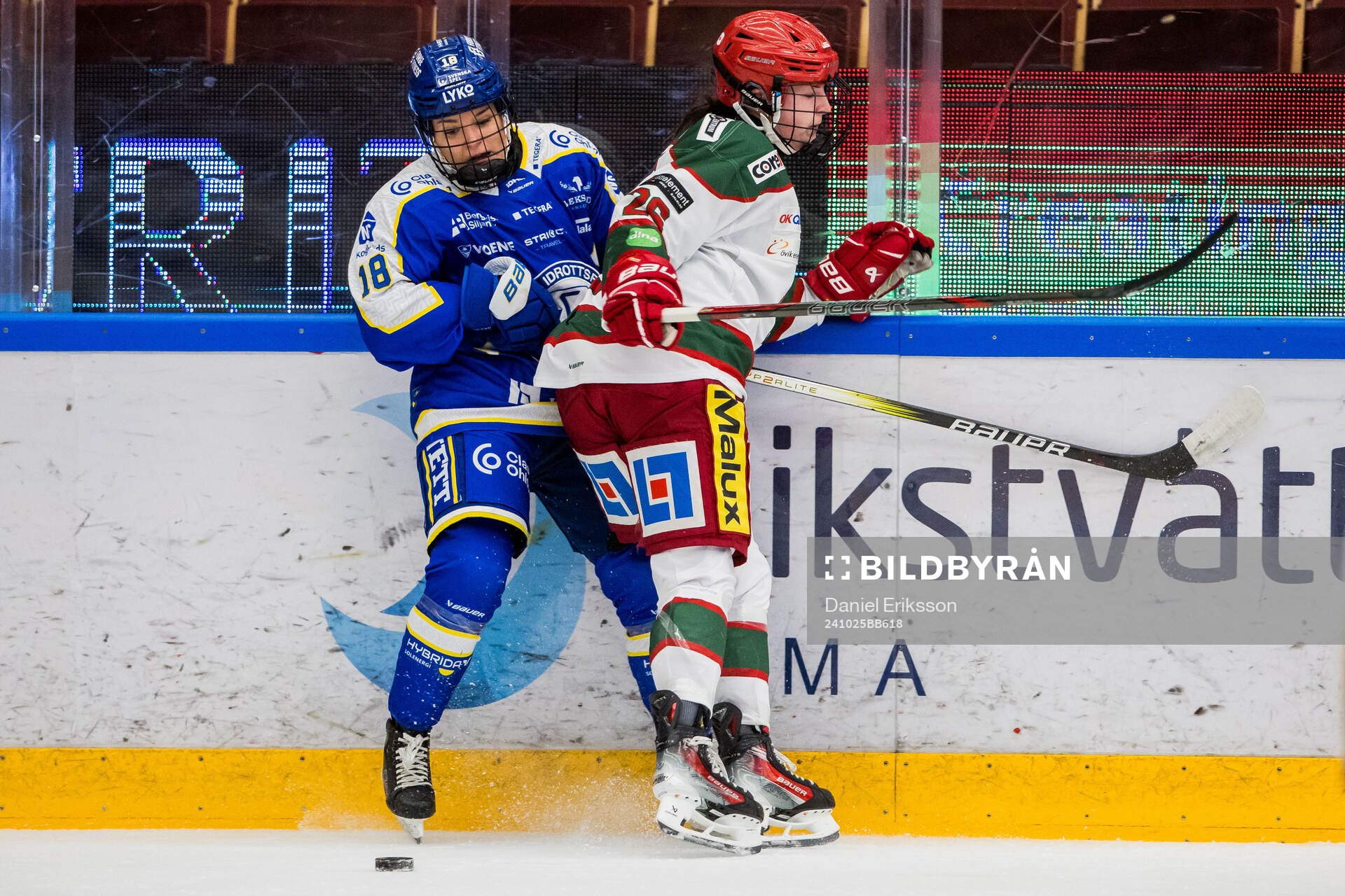 Leksands Saga Tynell-Nissas och Modos Brooke Mcquigge