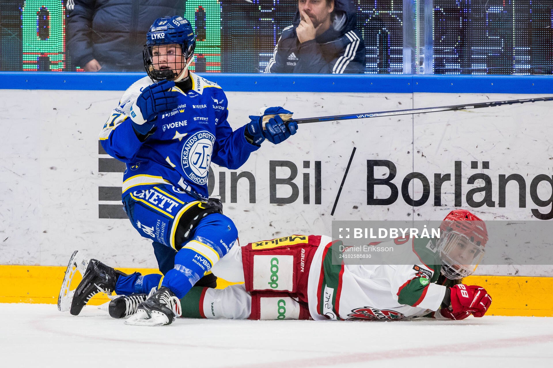 Leksands Shay Maloney och Modos Ebba Berglund