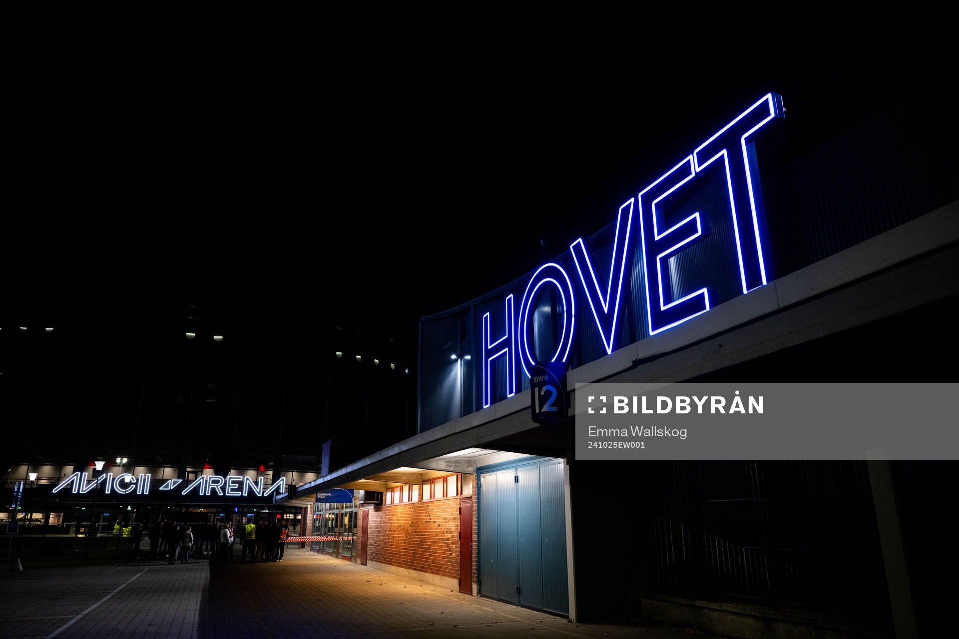Exteriör vy över Hovet