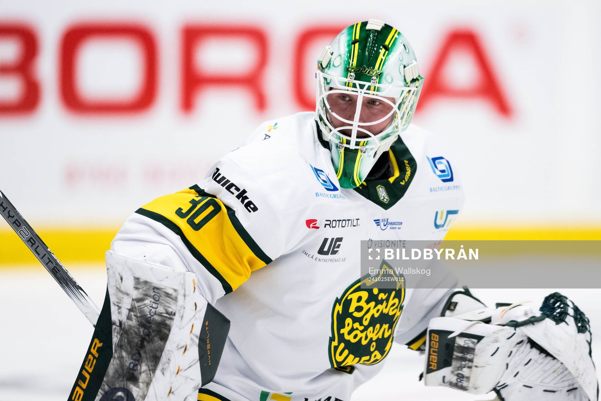 Björklövens målvakt Joona Voutilainen