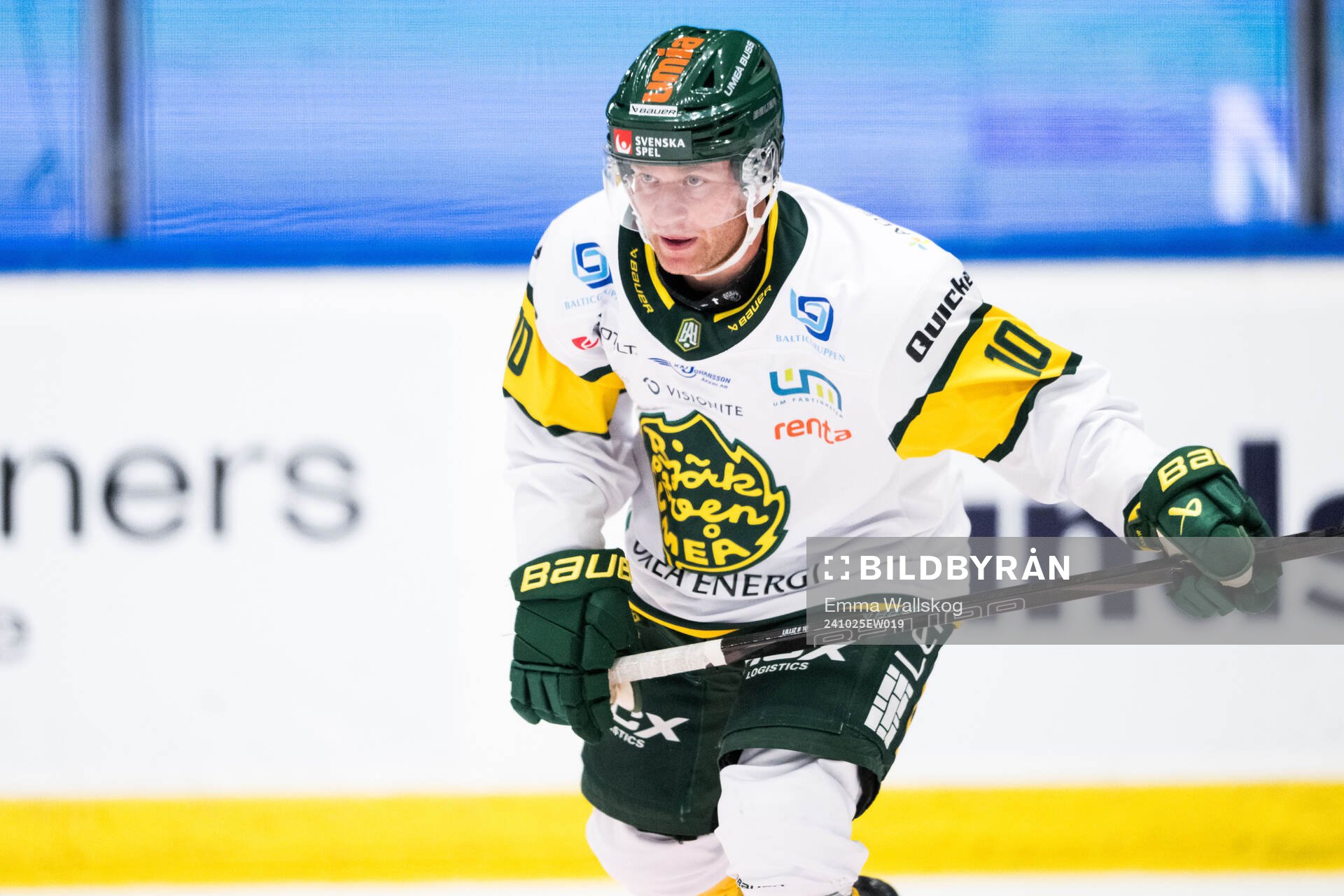 Björklövens Marcus Nilsson jublar