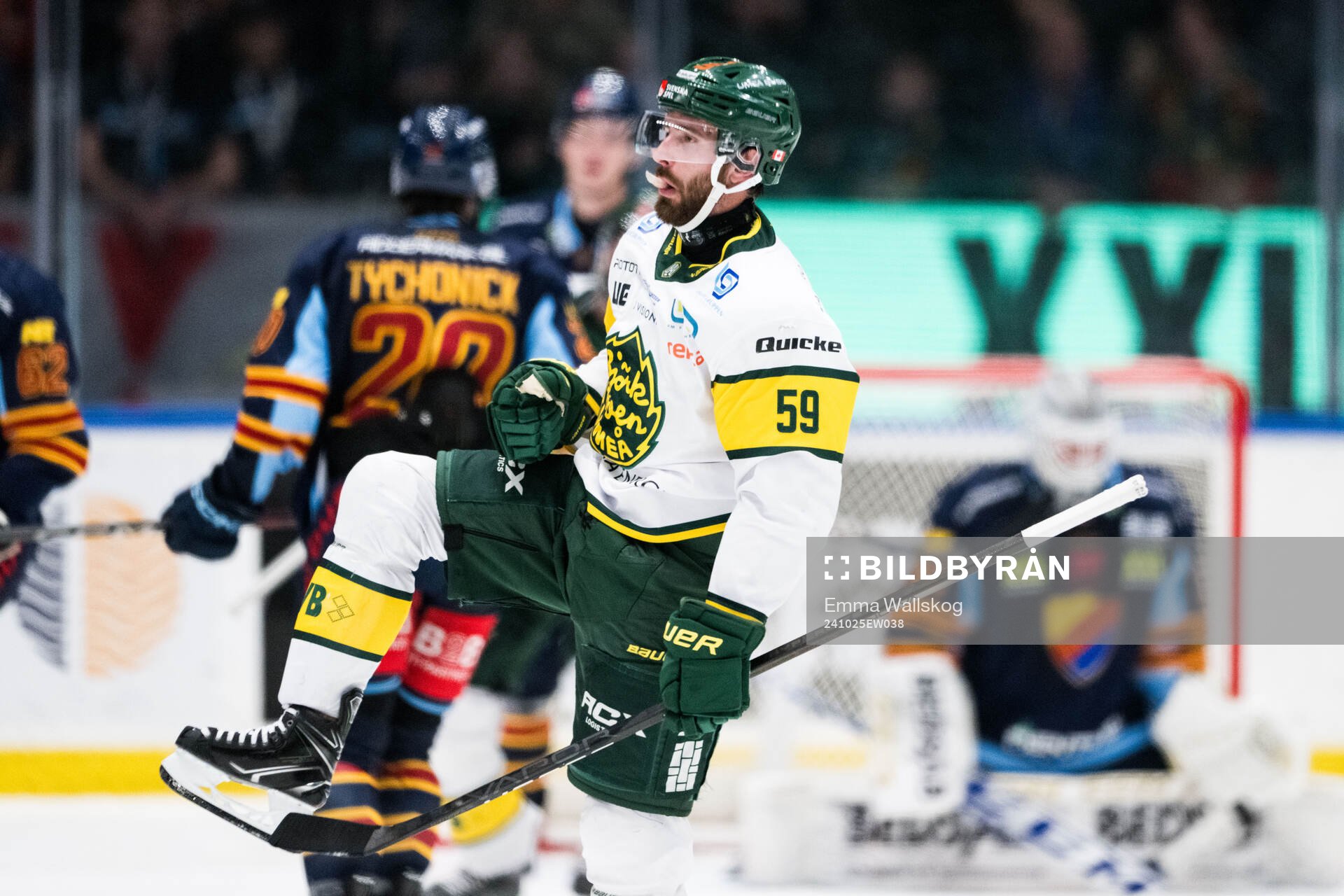 Björklövens Theoklis Theocharidis jublar