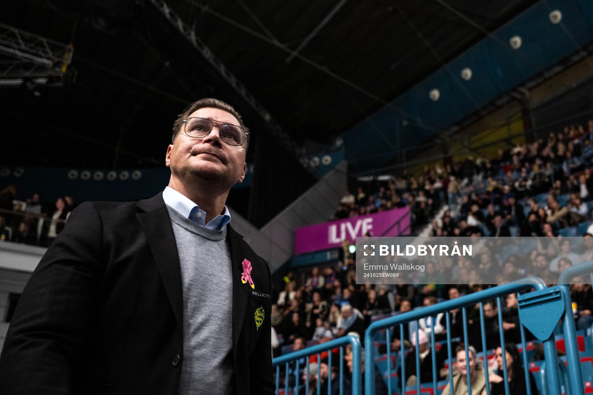 Björklövens tränare Björn Hellkvist