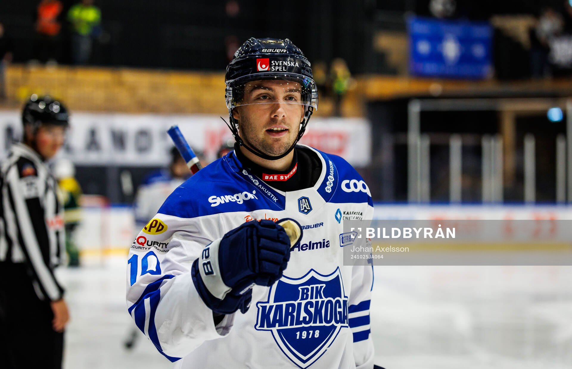Karlskogas David Lilja jublar