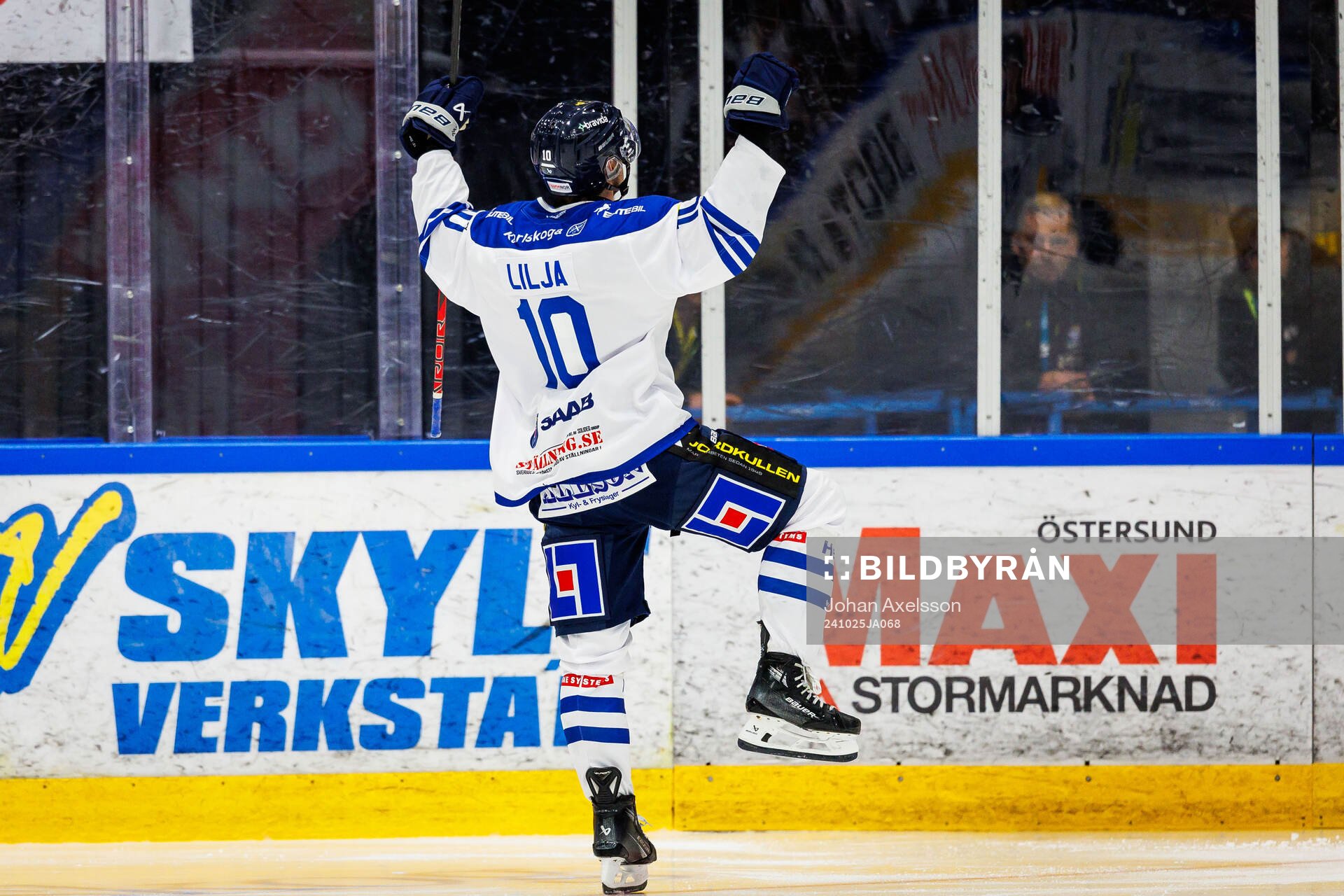 Karlskogas David Lilja jublar