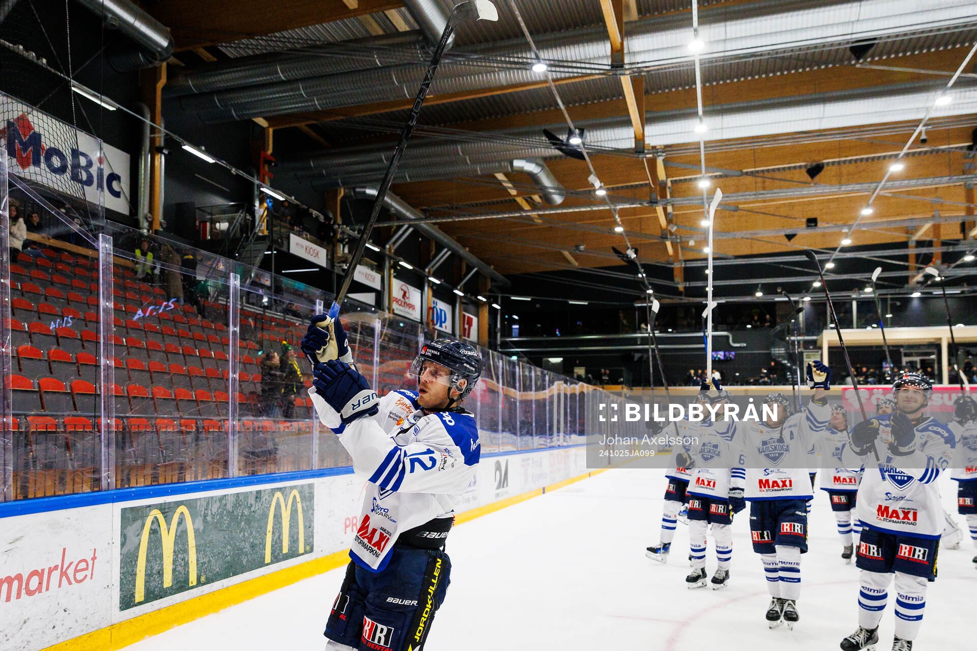 Karlskogas Gustaf Thorell jublar