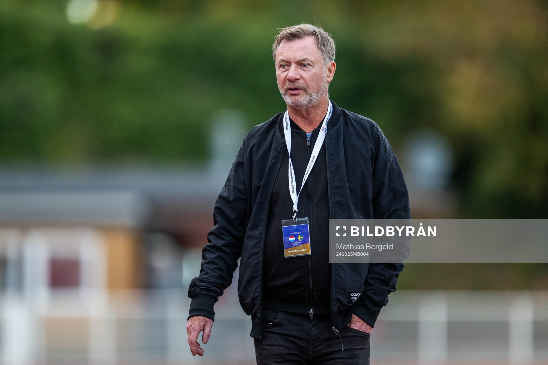 Head coach Peter Gerhardsson of Sweden