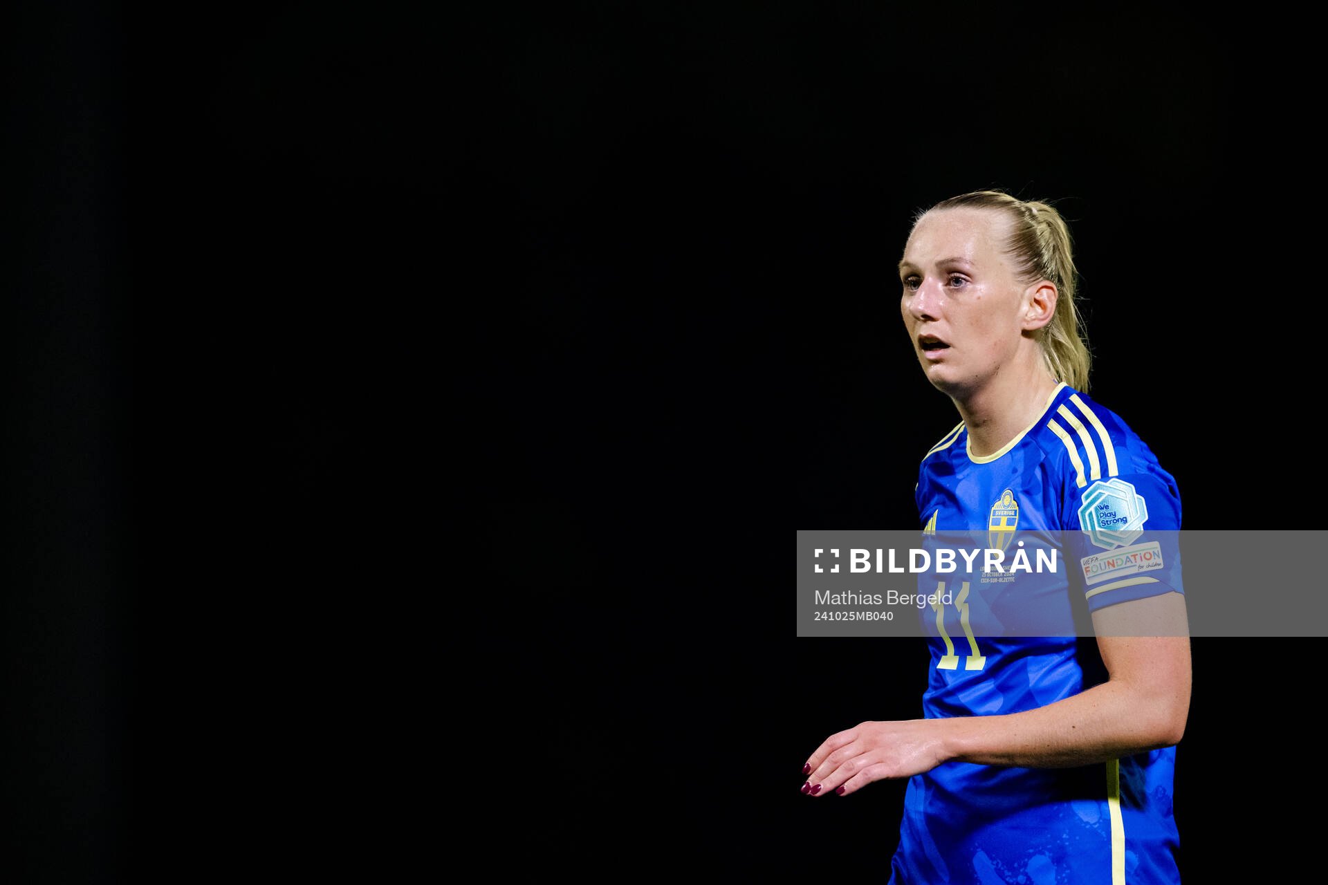 Stina Blackstenius of Sweden
