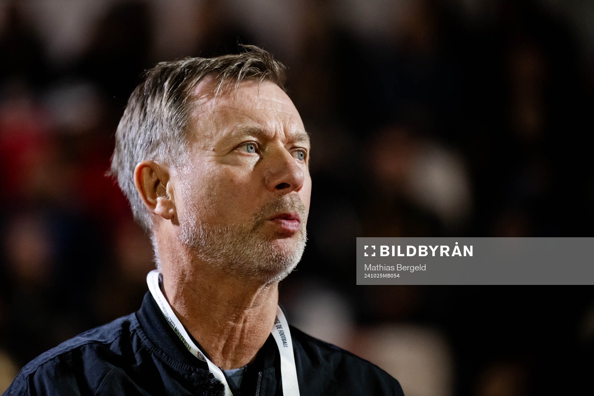 Head coach Head coach Peter Gerhardsson of Sweden