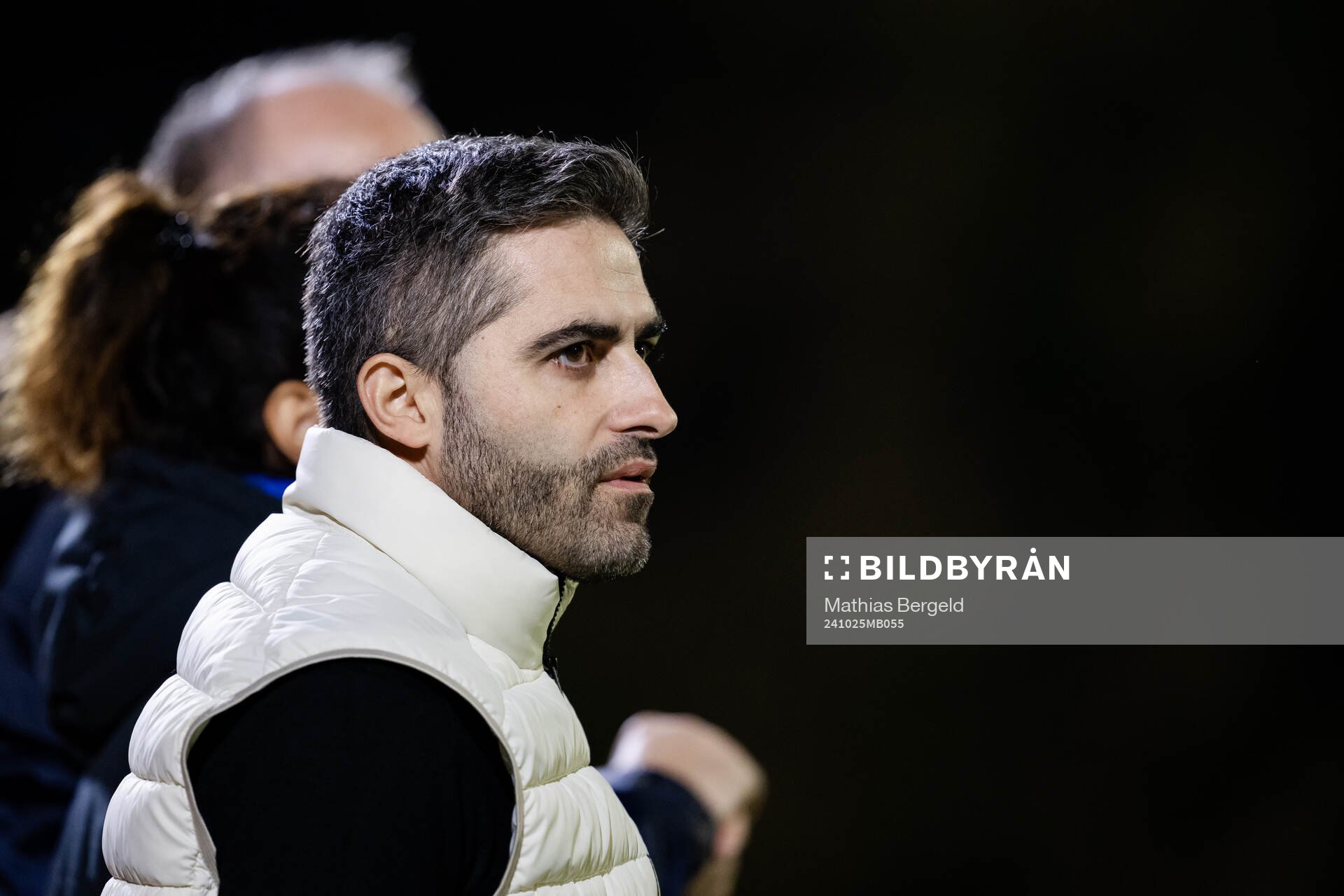 Head coach Daniel Santos of Luxembourg