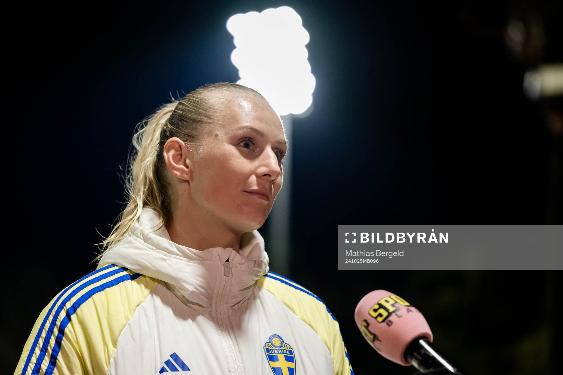 Stina Blackstenius of Sweden