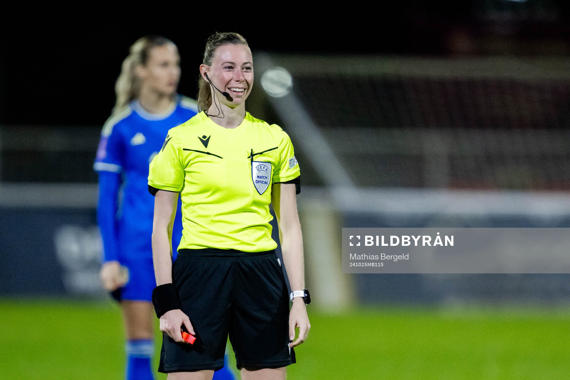 Referee Alexandra Collin