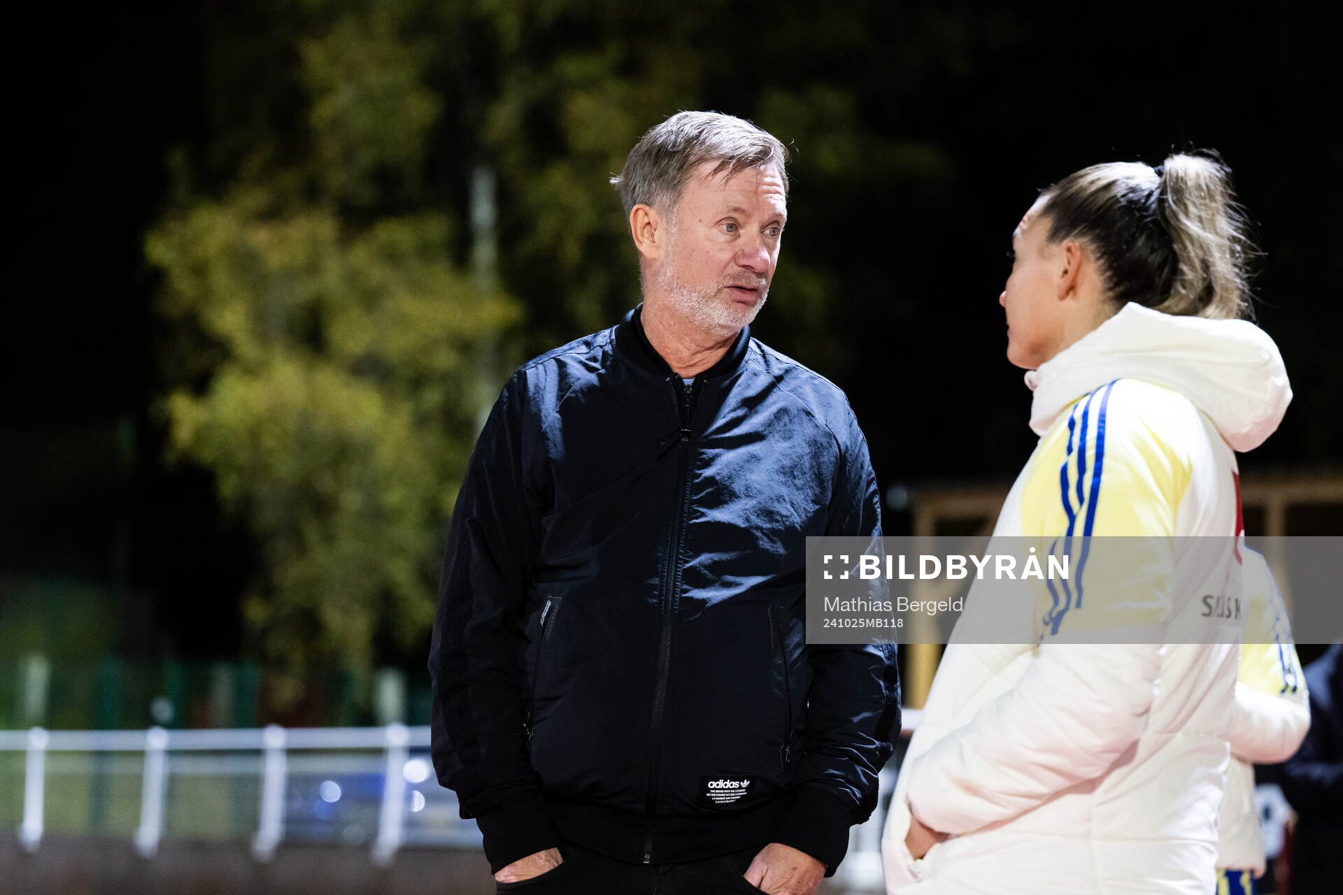 Head coach Peter Gerhardsson and Johanna Rytting Kaneryd of