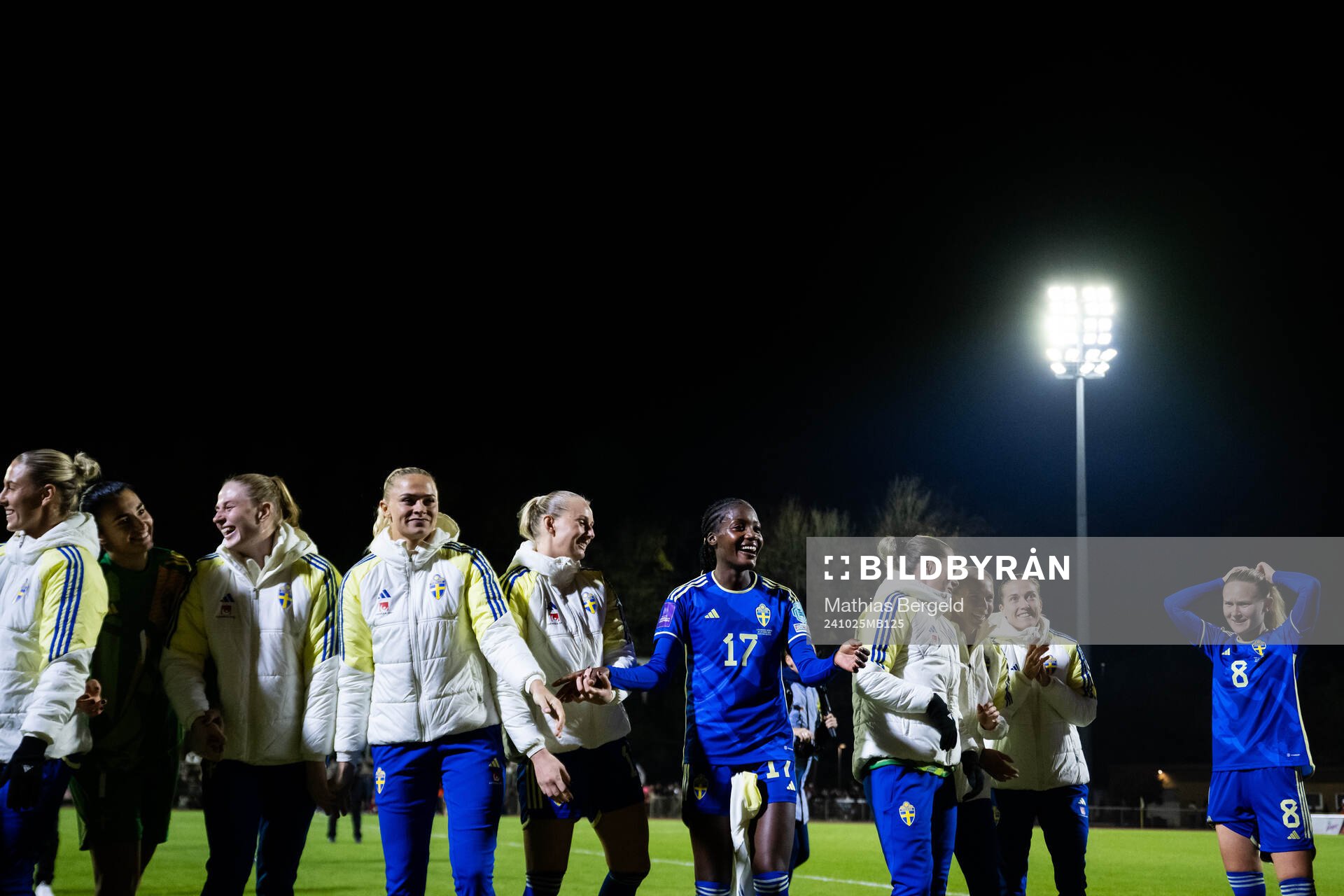 Goalkeeper Zecira Musovic, goalkeeper Tove Enblom,