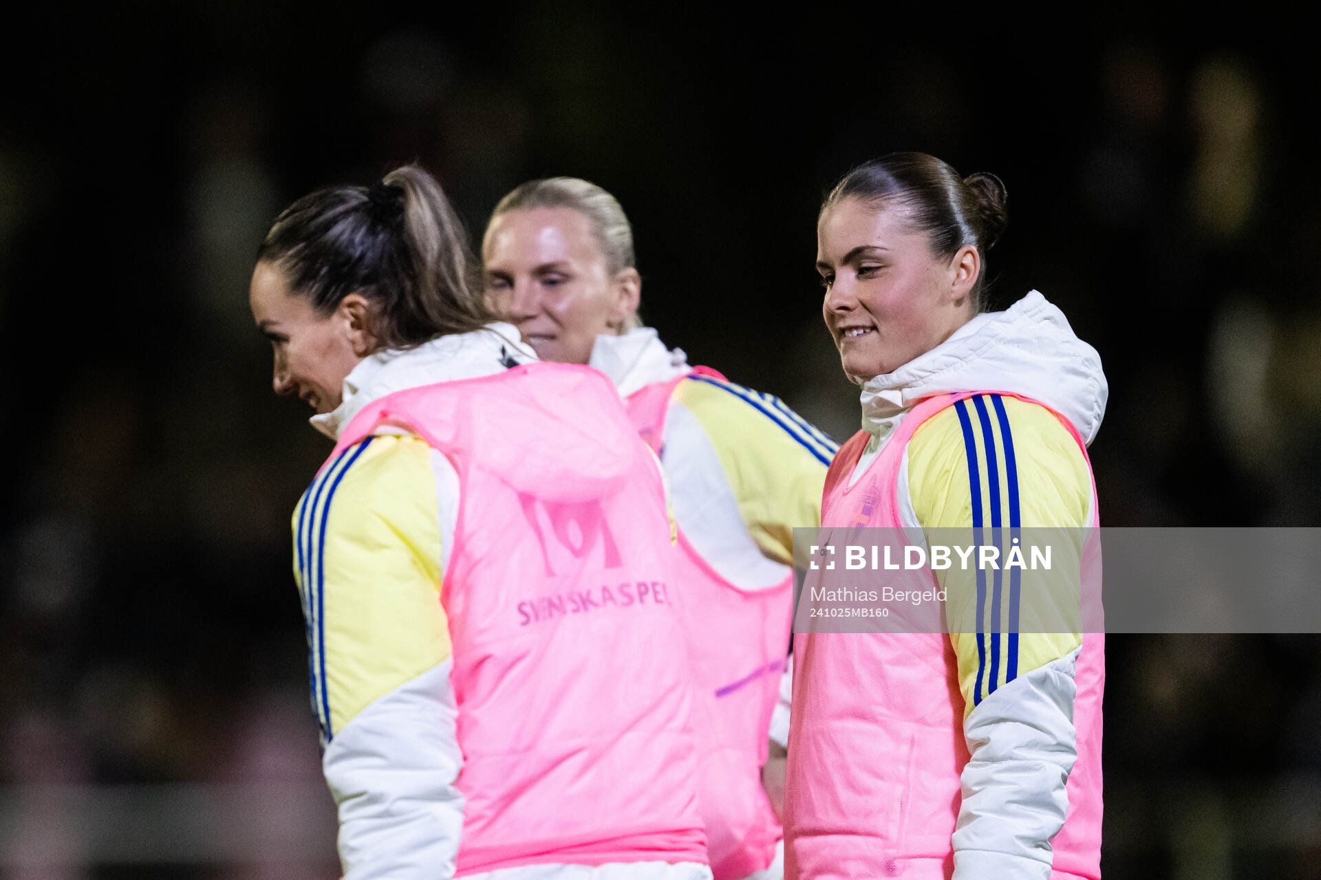 Hanna Wijk of Sweden in half time