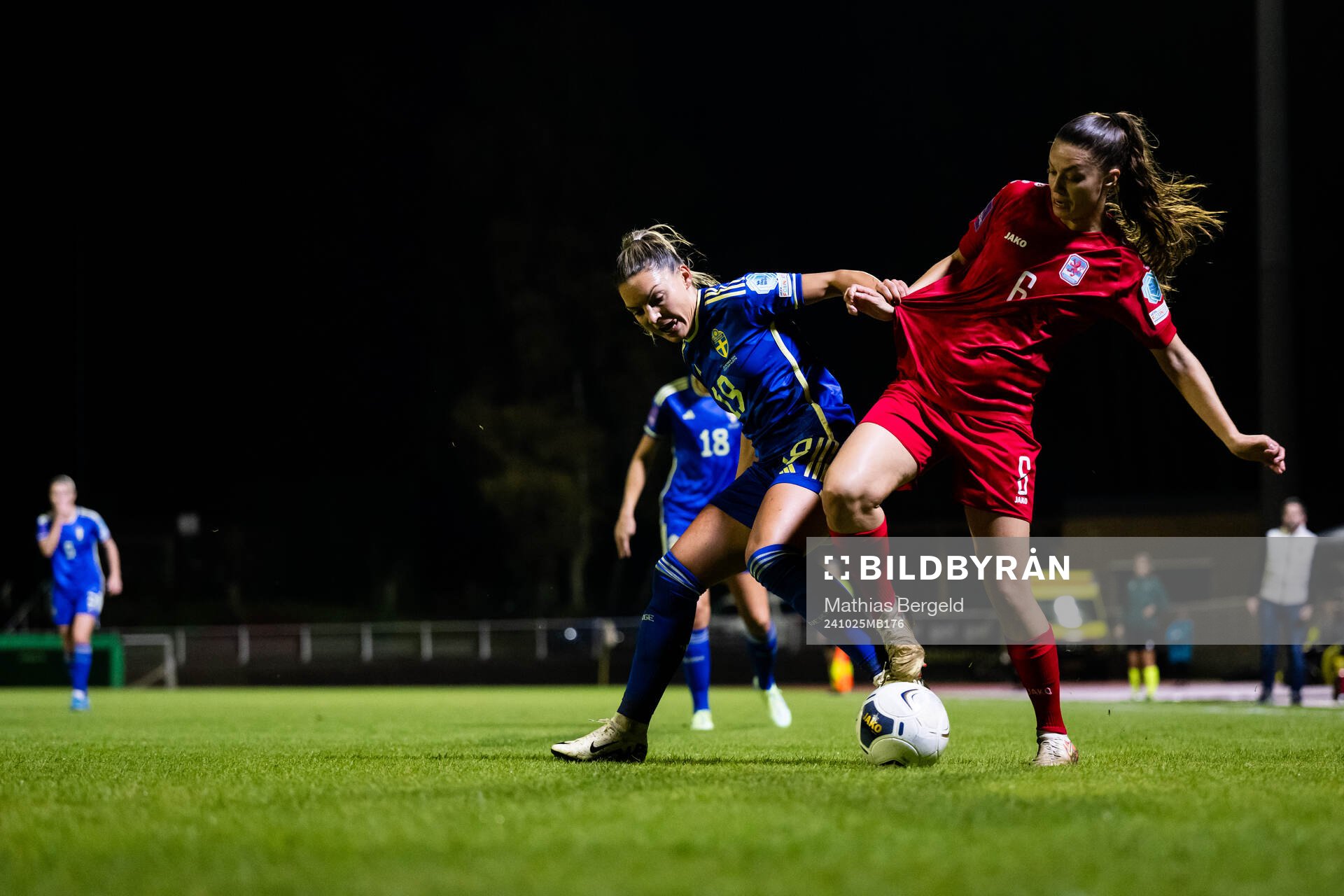 Johanna Rytting Kaneryd of Sweden and Marta Esteves of