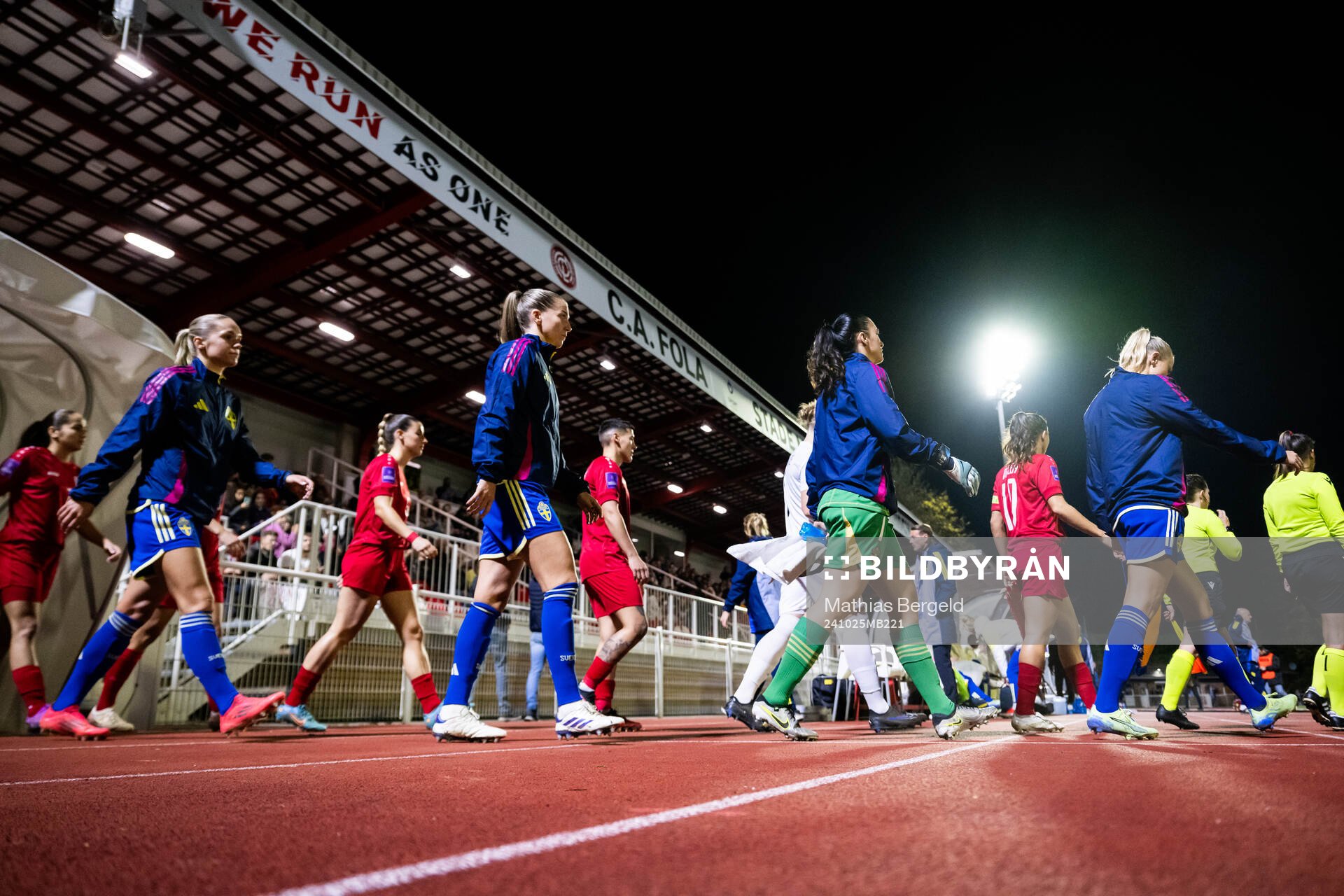 Hanna Lundkvist, Linda Sembrant, goalkeeper Zecira Musovic