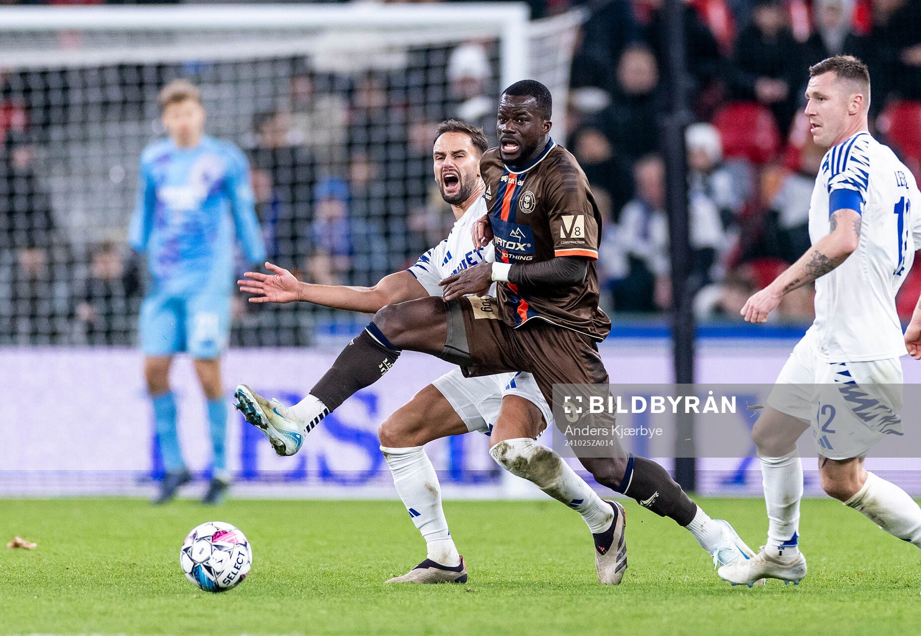 24.11.2024 - 3F Superliga at Parken Stadium in Copenhagen -
