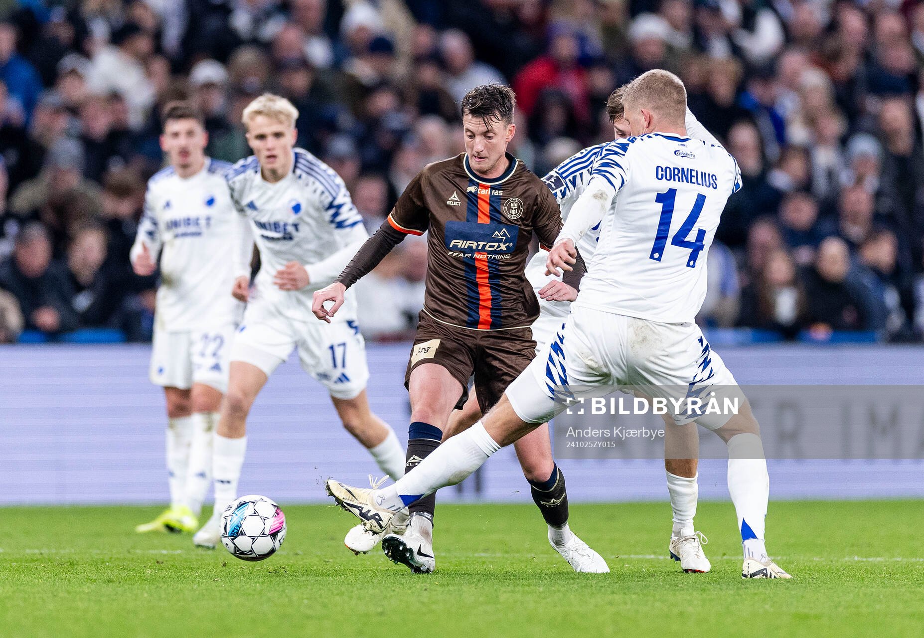 24.11.2024 - 3F Superliga at Parken Stadium in Copenhagen -