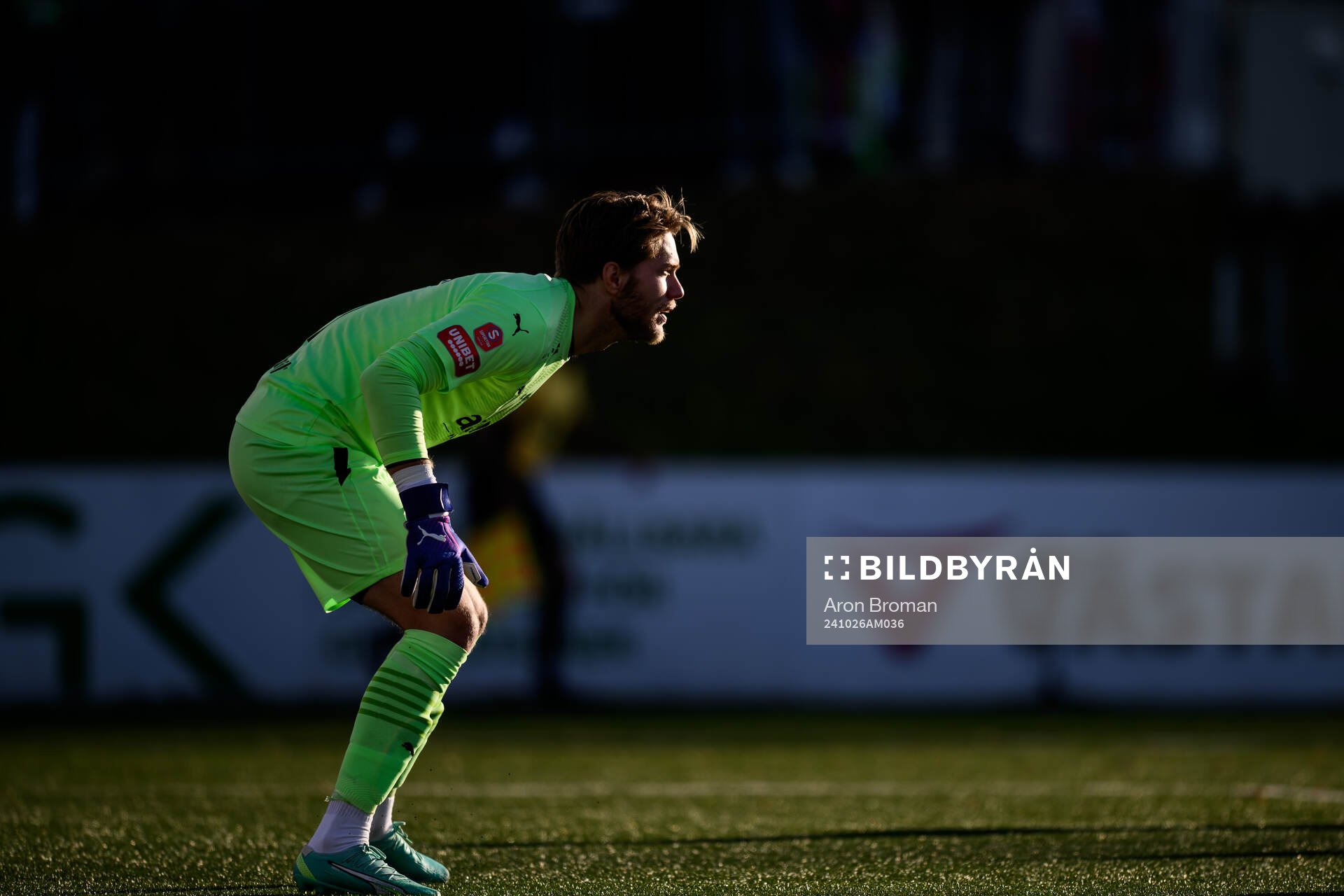 Helsingborgs målvakt Kalle Joelsson