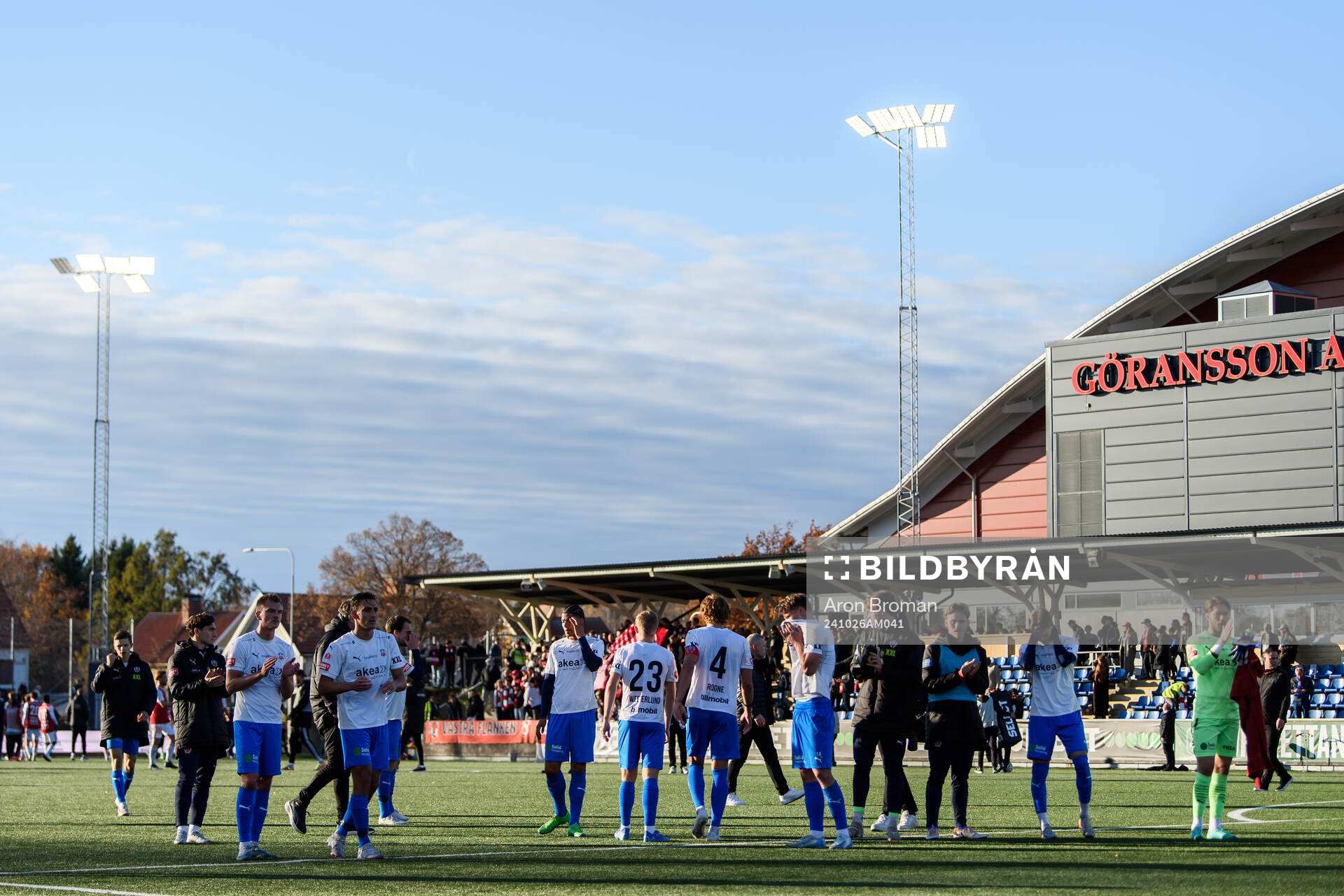 Helsingborgs spelare deppar