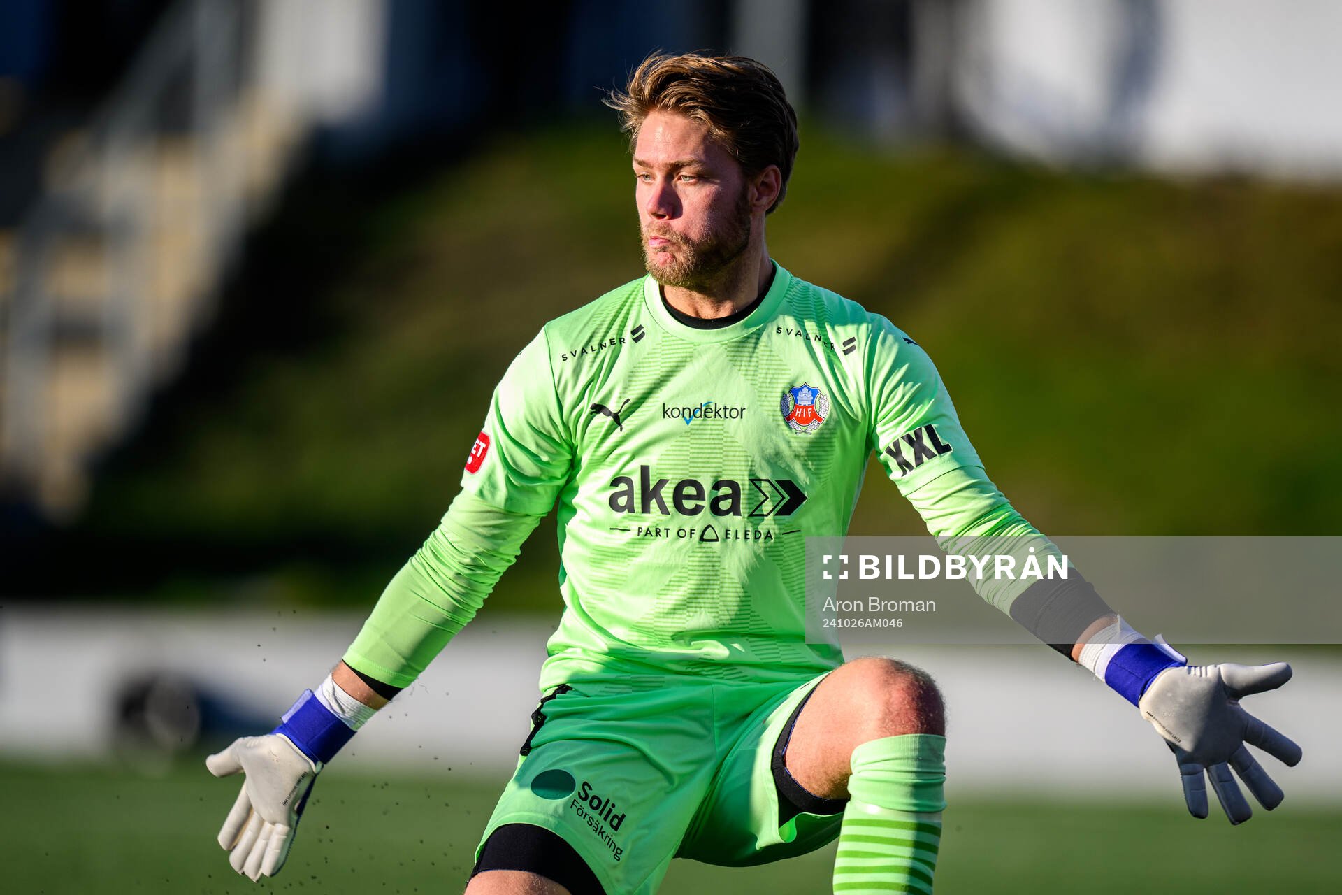 Helsingborgs målvakt Kalle Joelsson
