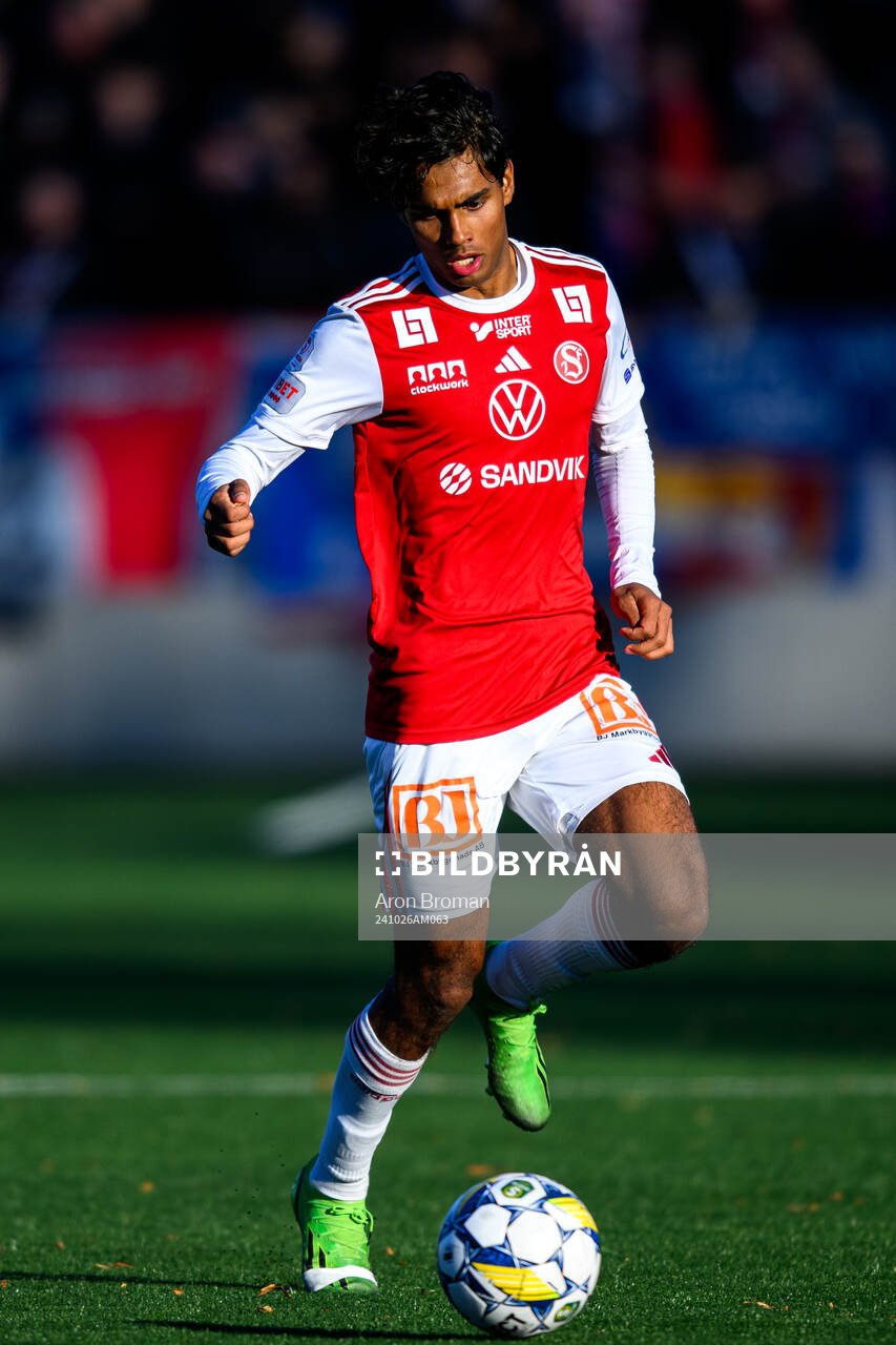 Sandvikens IFs Jonathan Karlsson