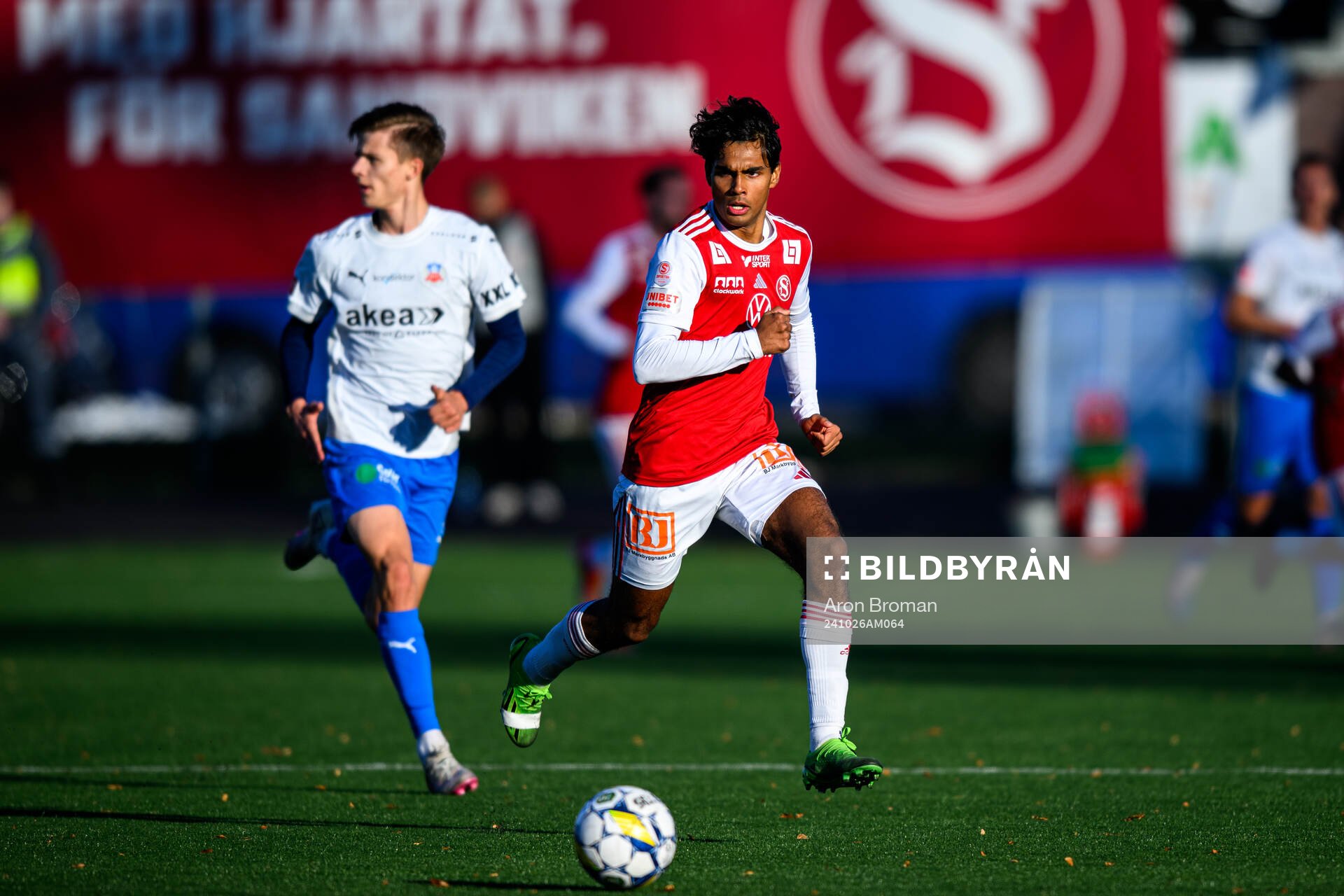 Sandvikens IFs Jonathan Karlsson