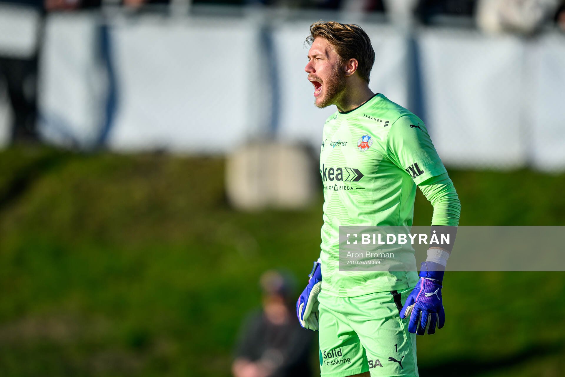 Helsingborgs målvakt Kalle Joelsson