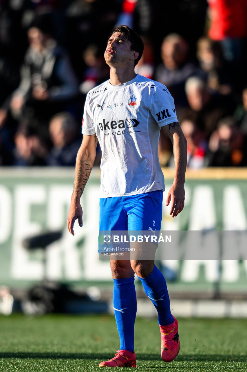Helsingborgs Jon Birkfeldt deppar