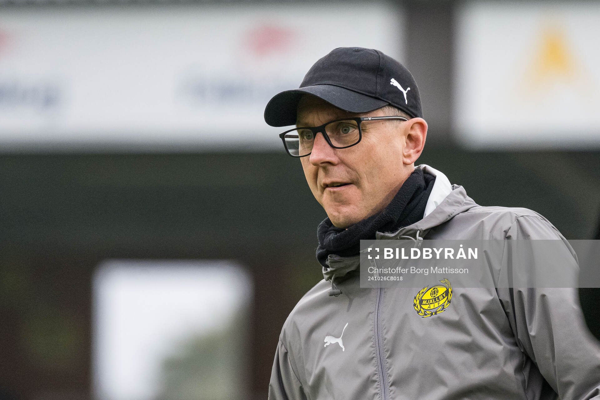 Mjällbys assisterande tränare Christofer Augustsson
