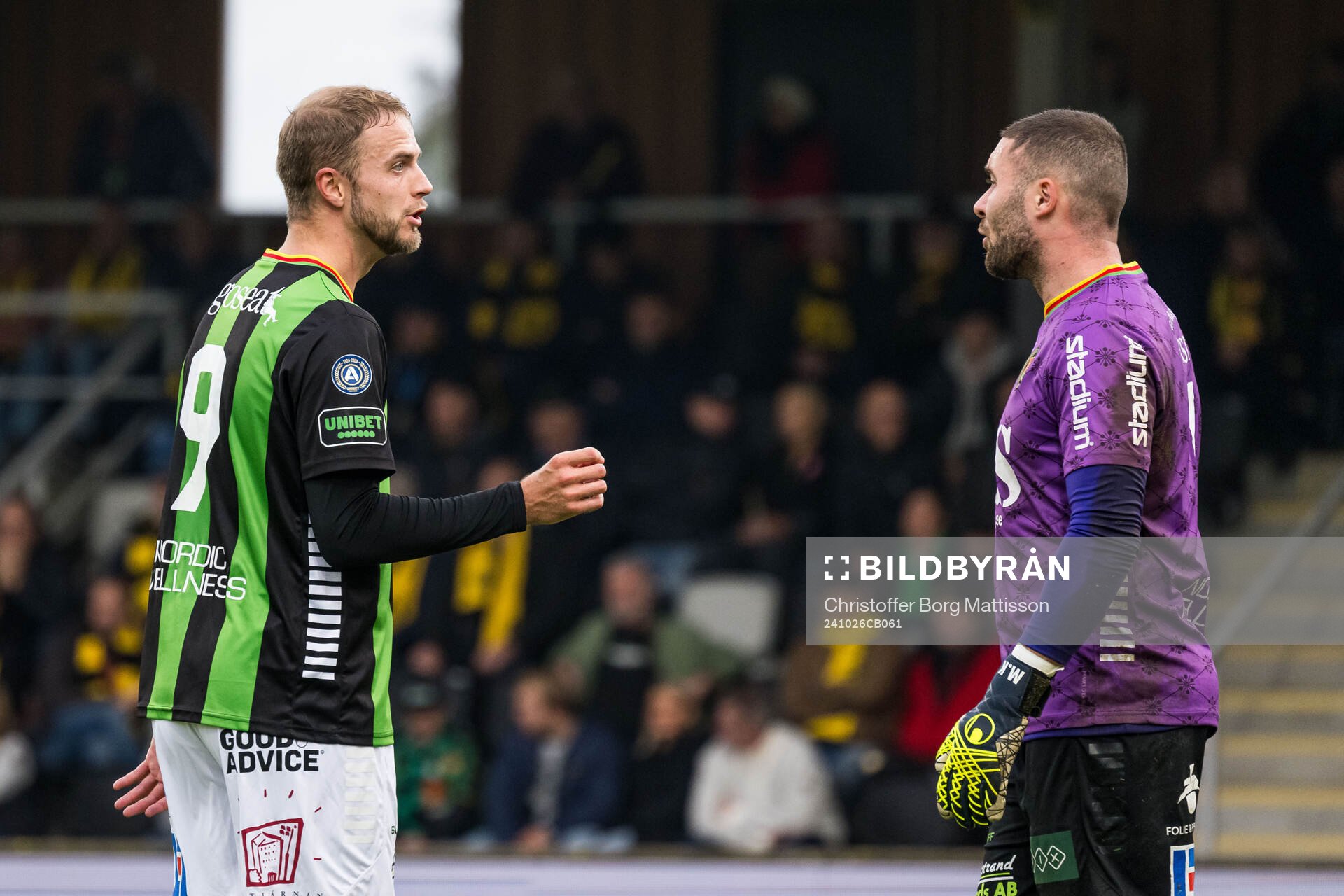 GAISs Gustav Lundgren och Mergim Krasniqi