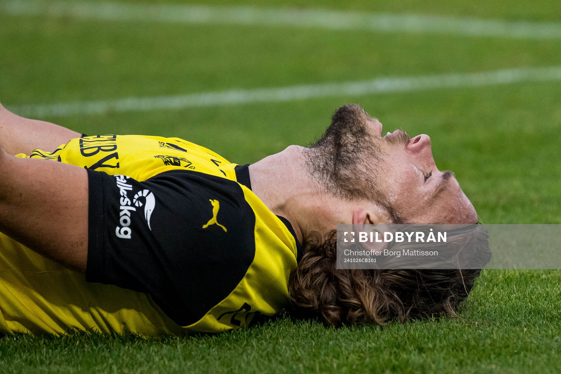 Mjällbys Tom Pettersson deppar