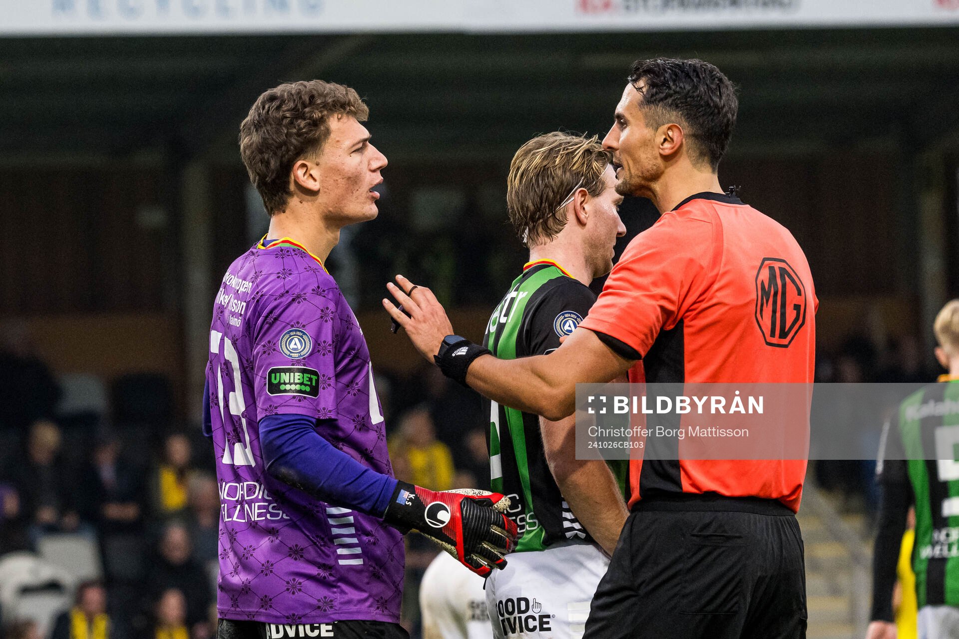 GAISs Kees Sims och Domare Adi Aganovic