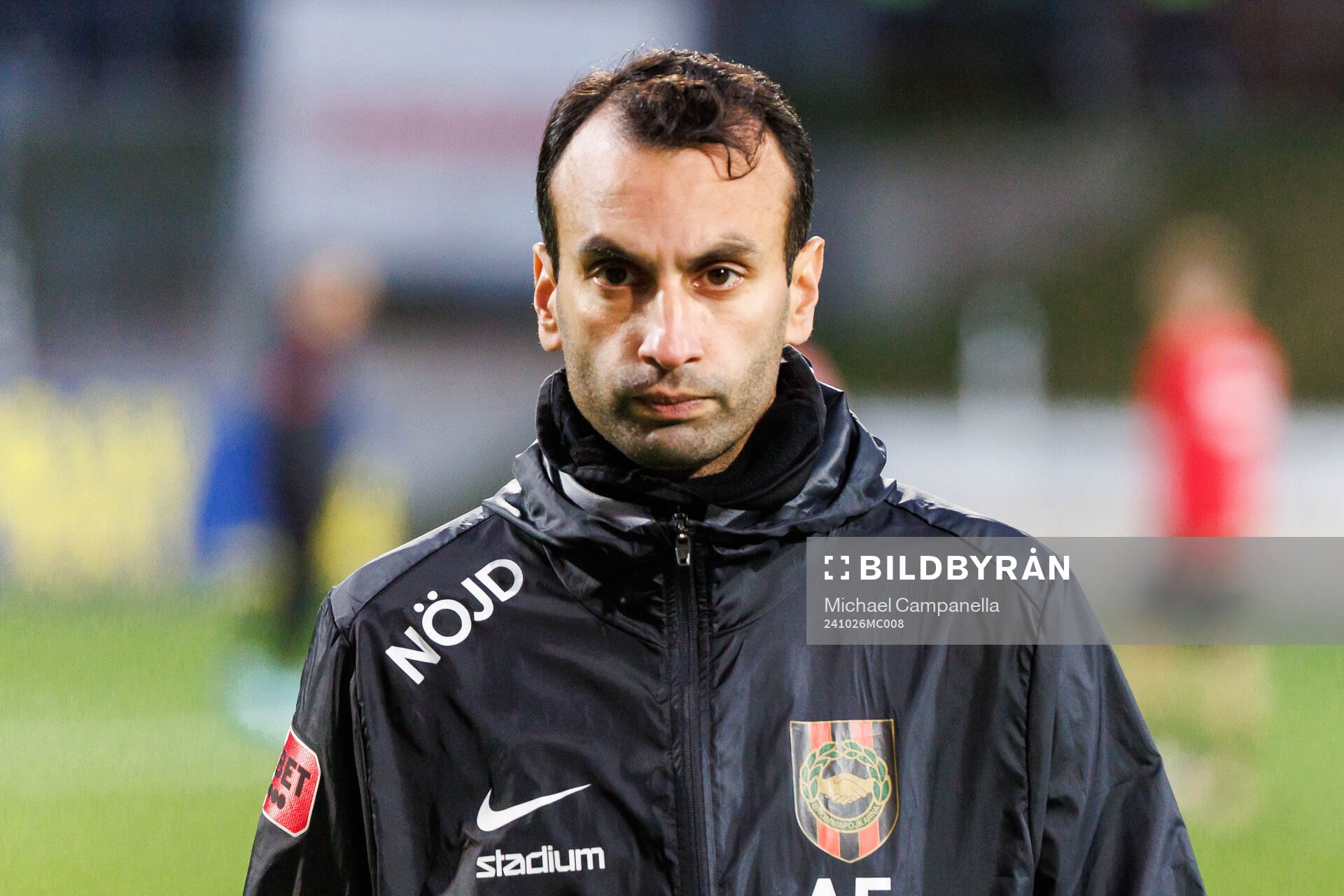 Brommapojkarnas tränare Andreas Engelmark