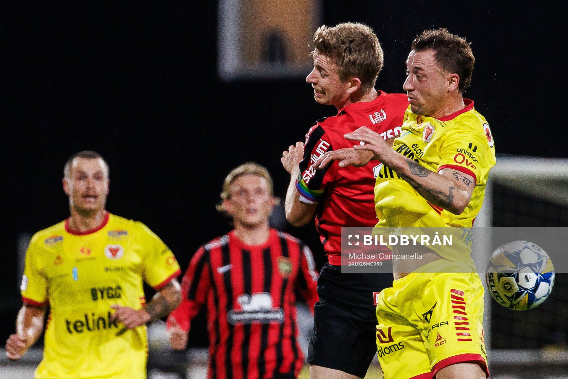 Brommapojkarnas Ludvig Fritzson och Kalmars Alexander