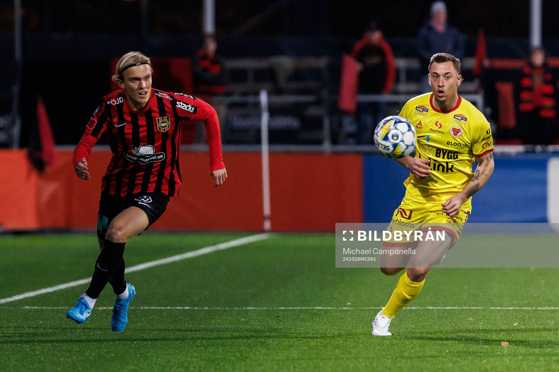 Brommapojkarnas Alexander Jensen och Kalmars Alexander