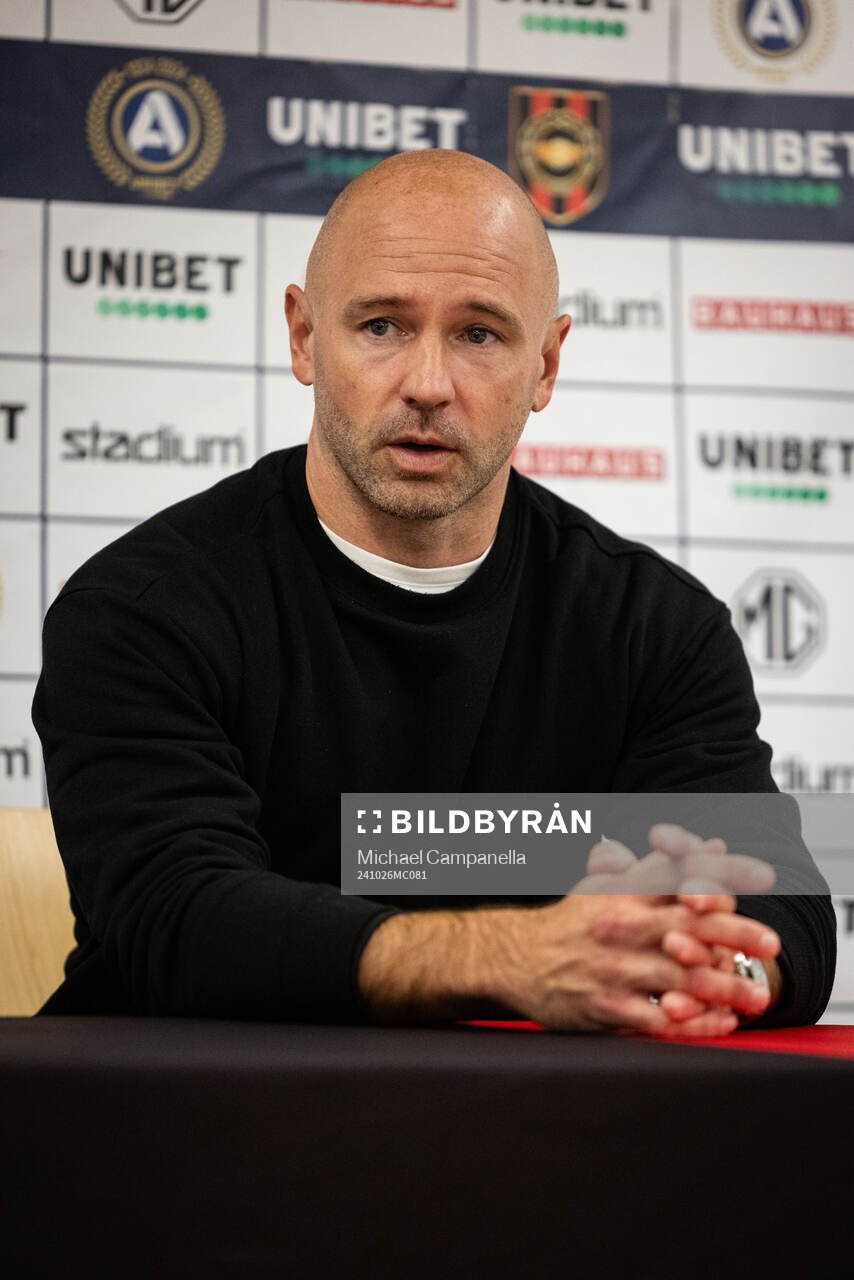Kalmars tränare Stefan Larsson