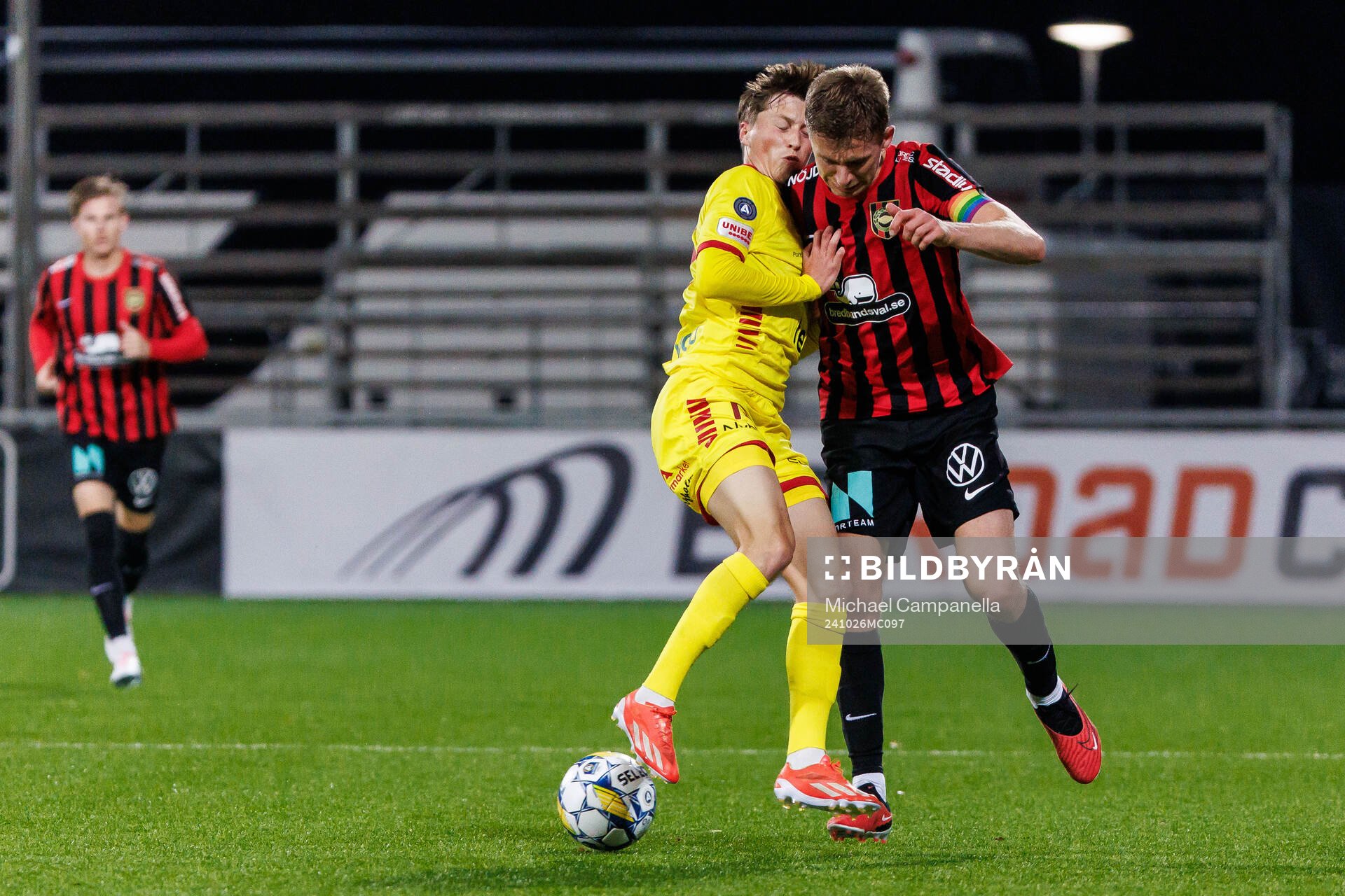 Kalmars Kevin Jensen och Brommapojkarnas Ludvig Fritzson