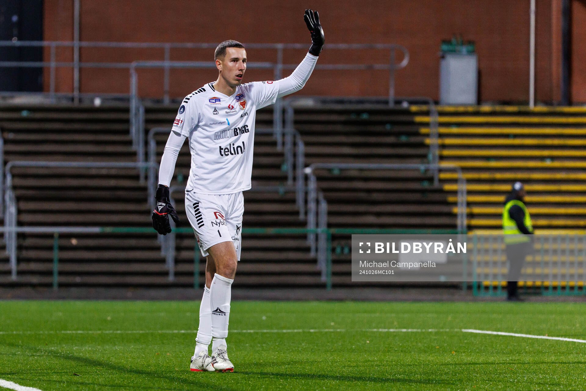 Kalmars målvakt Samuel Brolin