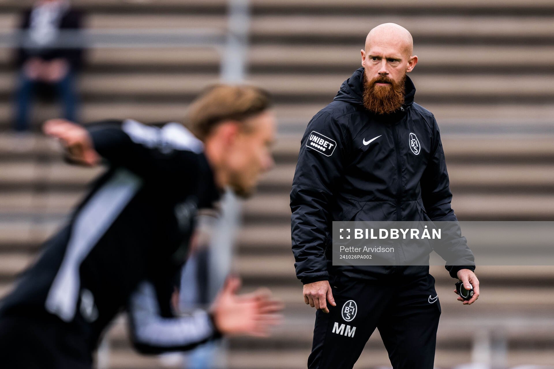 Landskronas tränare Max Mölder