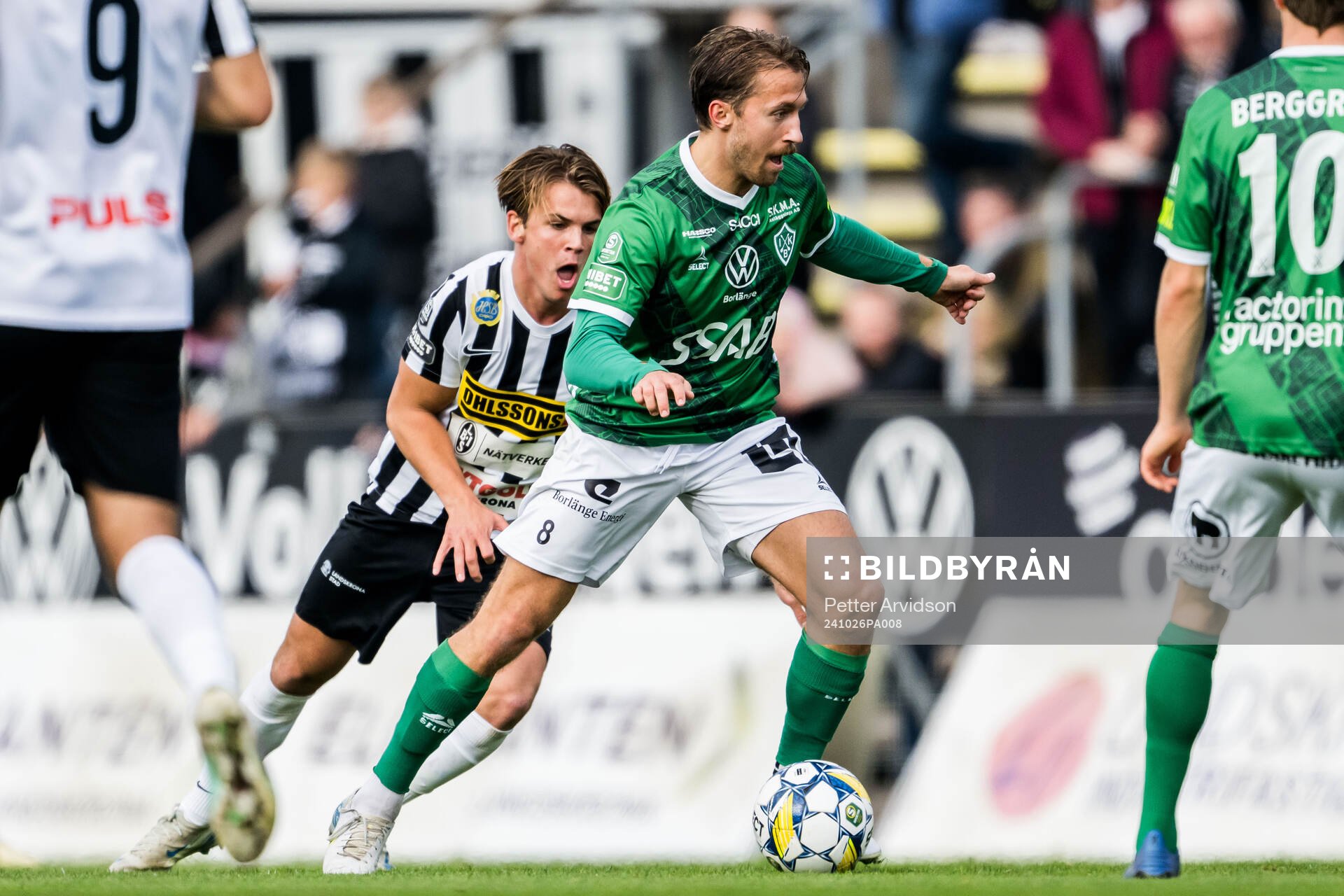 Landskronas Victor Karlsson och Brages Jacob Stensson