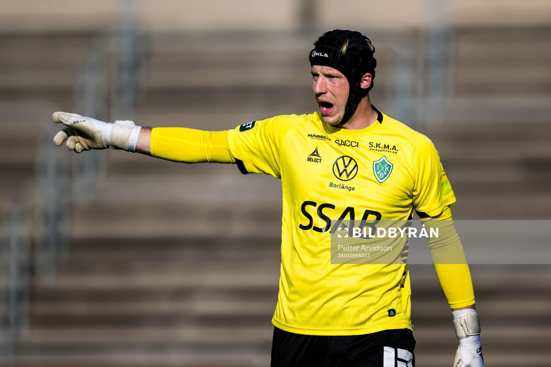 Brages målvakt Viktor Frodig