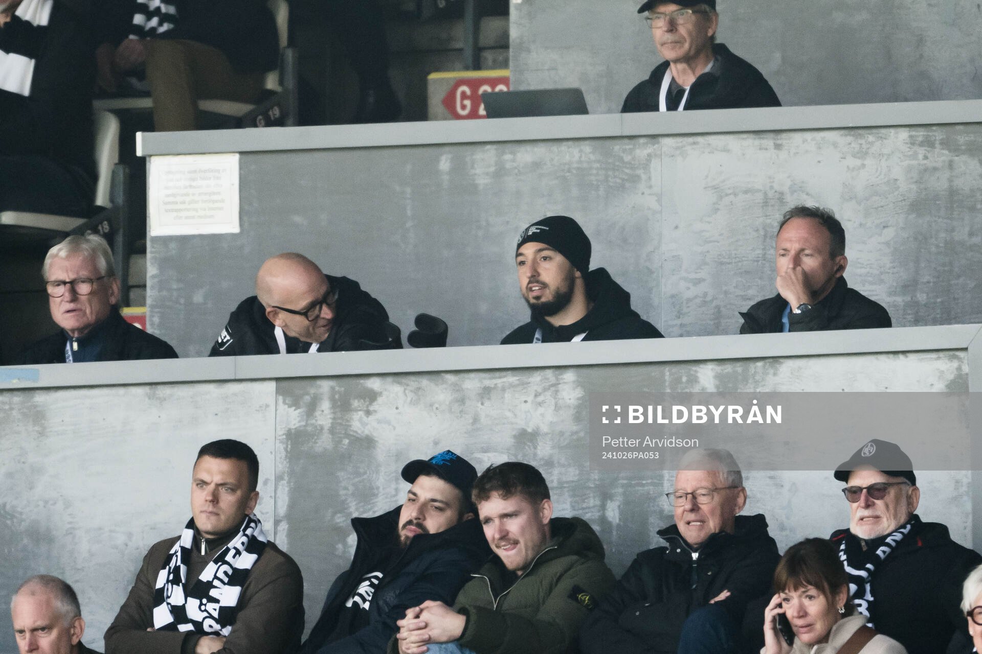 Landskronas manager Billy Magnusson och målvakt Amr