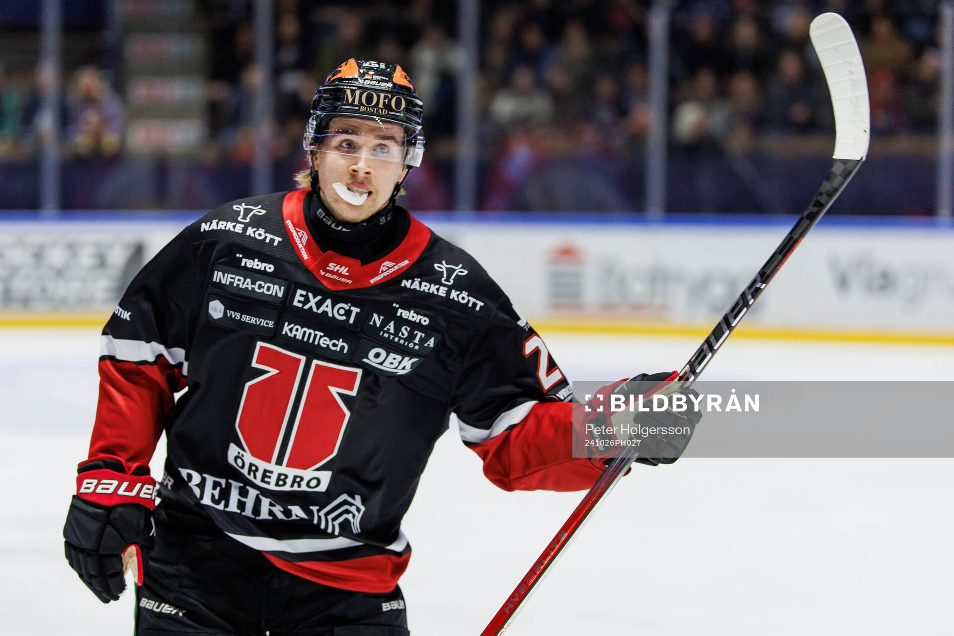 Örebros Peetro Seppälä jublar